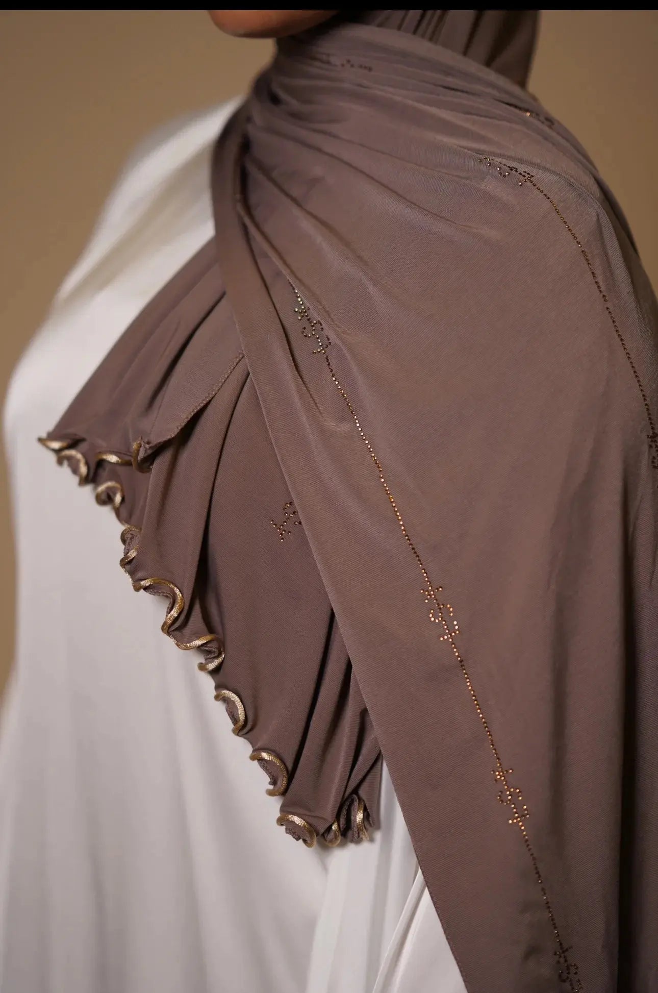 LSY Diamond Premium Jersey - mocca brown Losyana