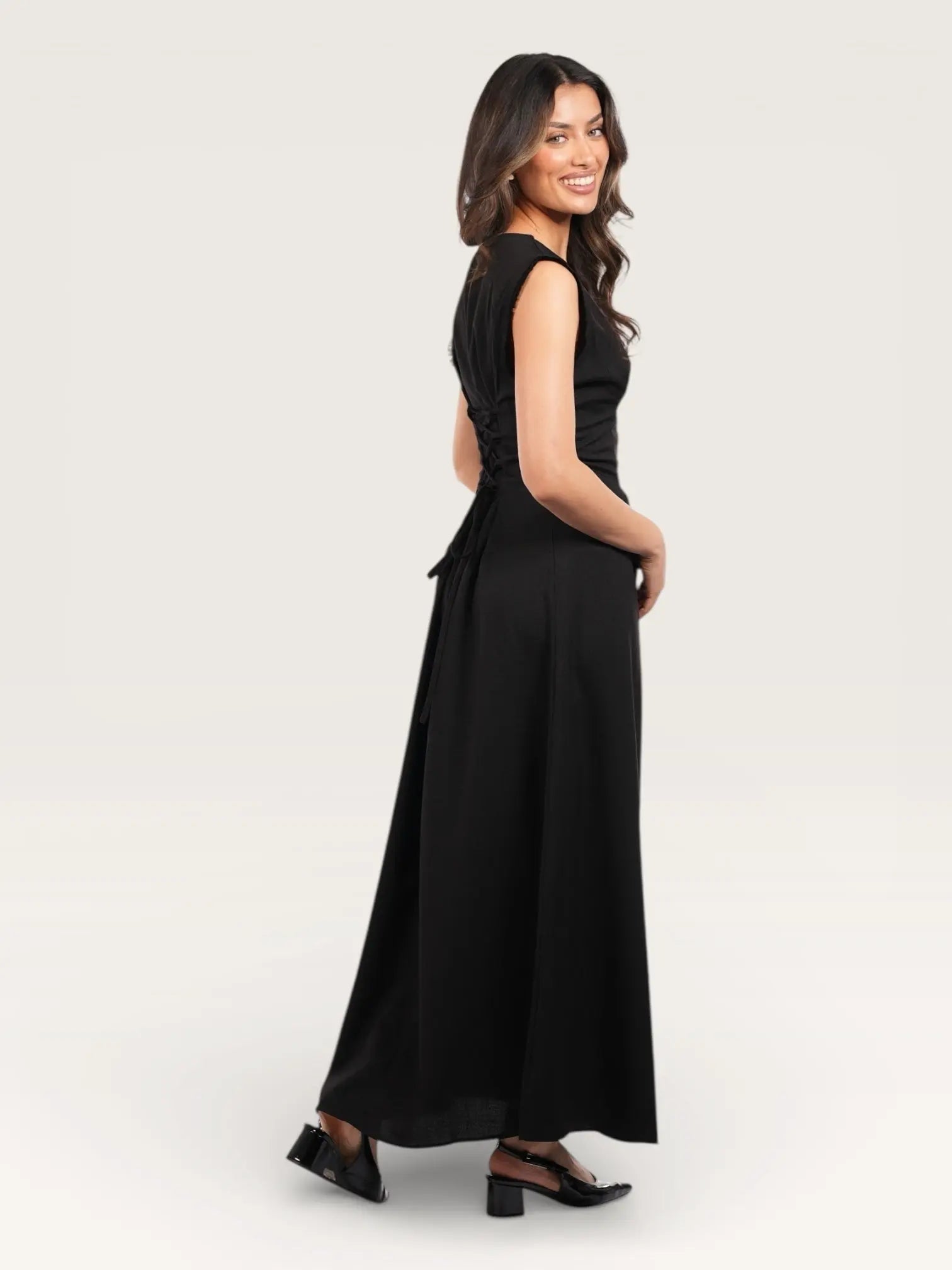 Corset et kimono viennois - noir