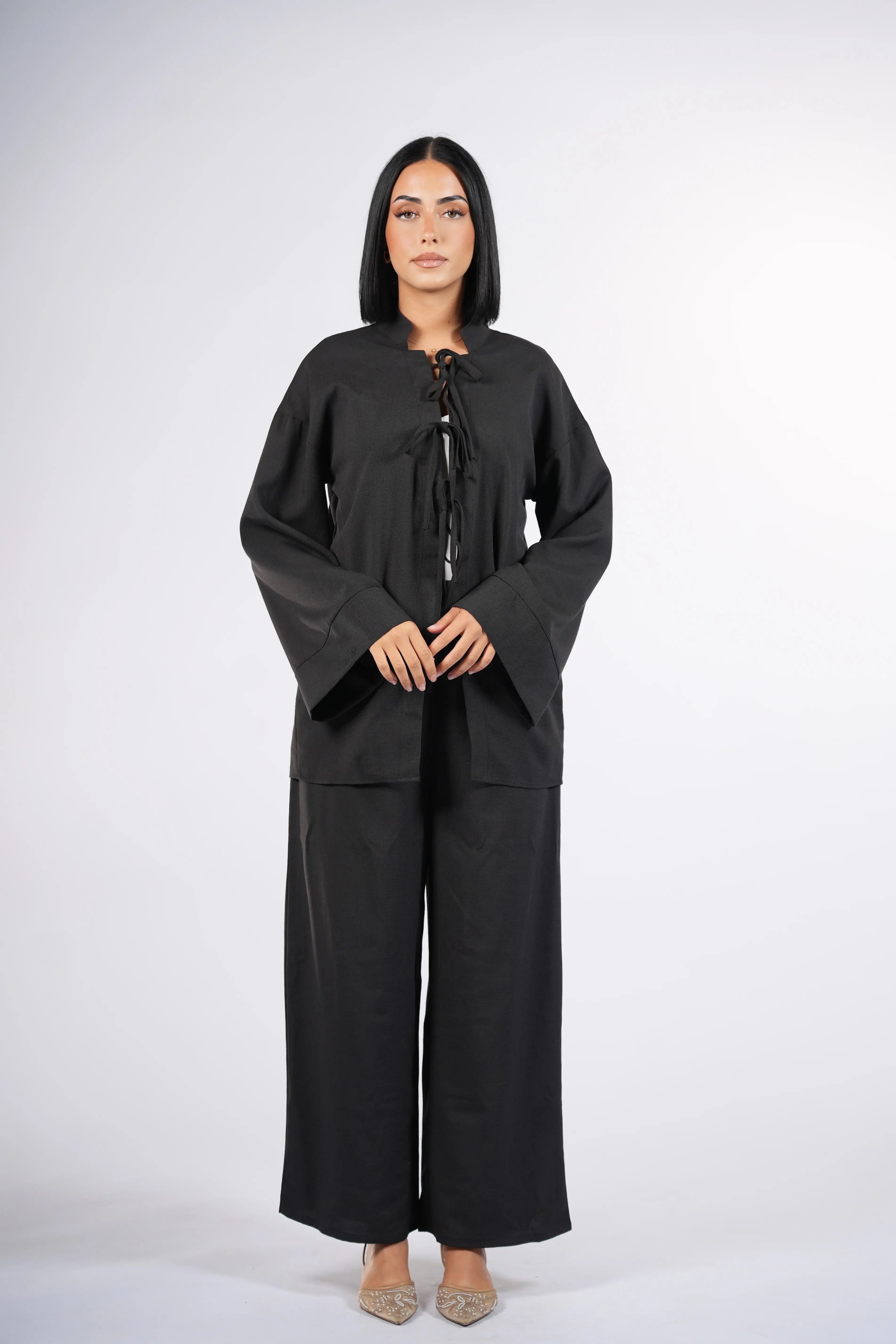 positano ease set - black Losyana.Shop