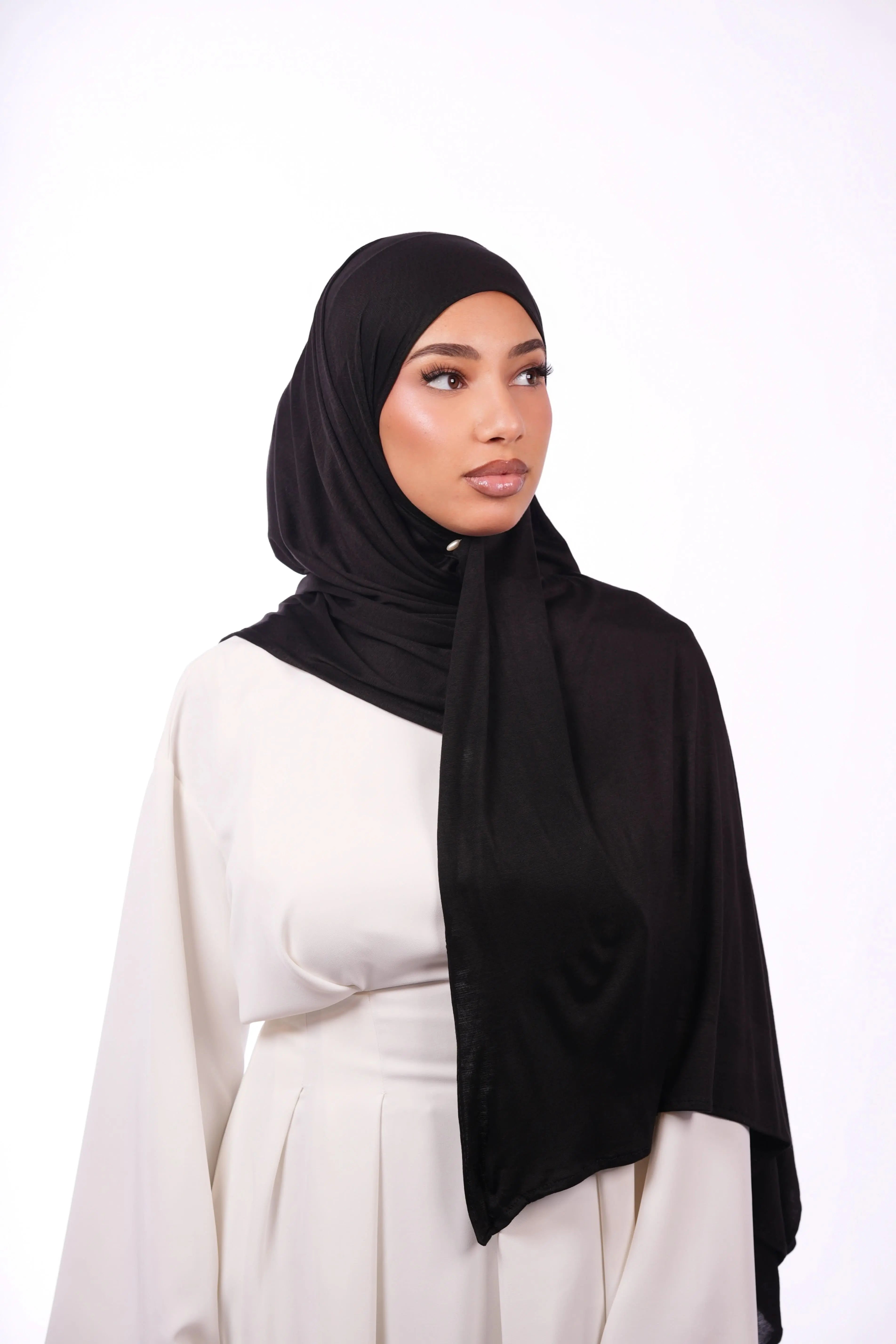 Bamboo Jersey - black - Losyana.Shop