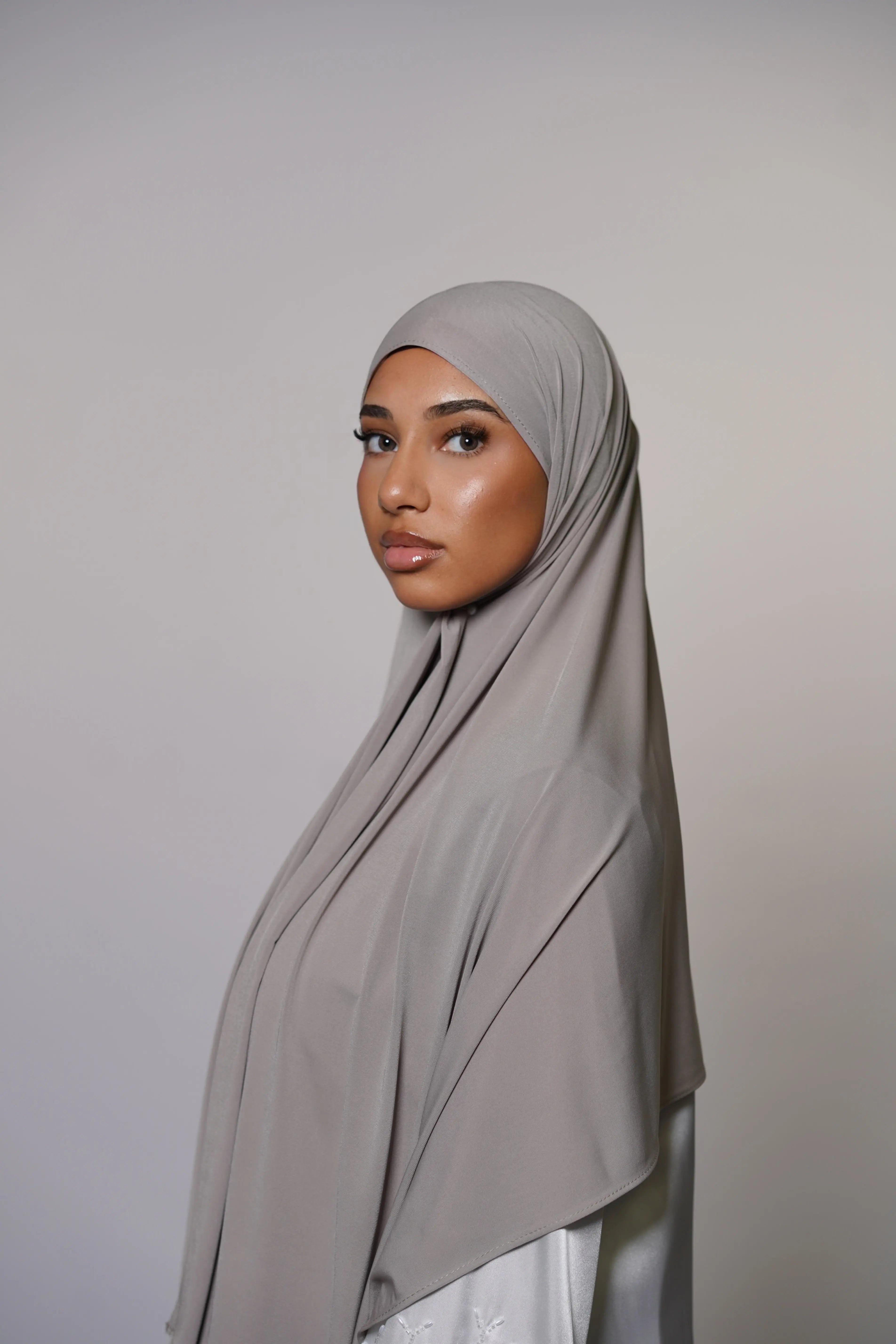 Premium Jersey - cream grey Losyana.Shop