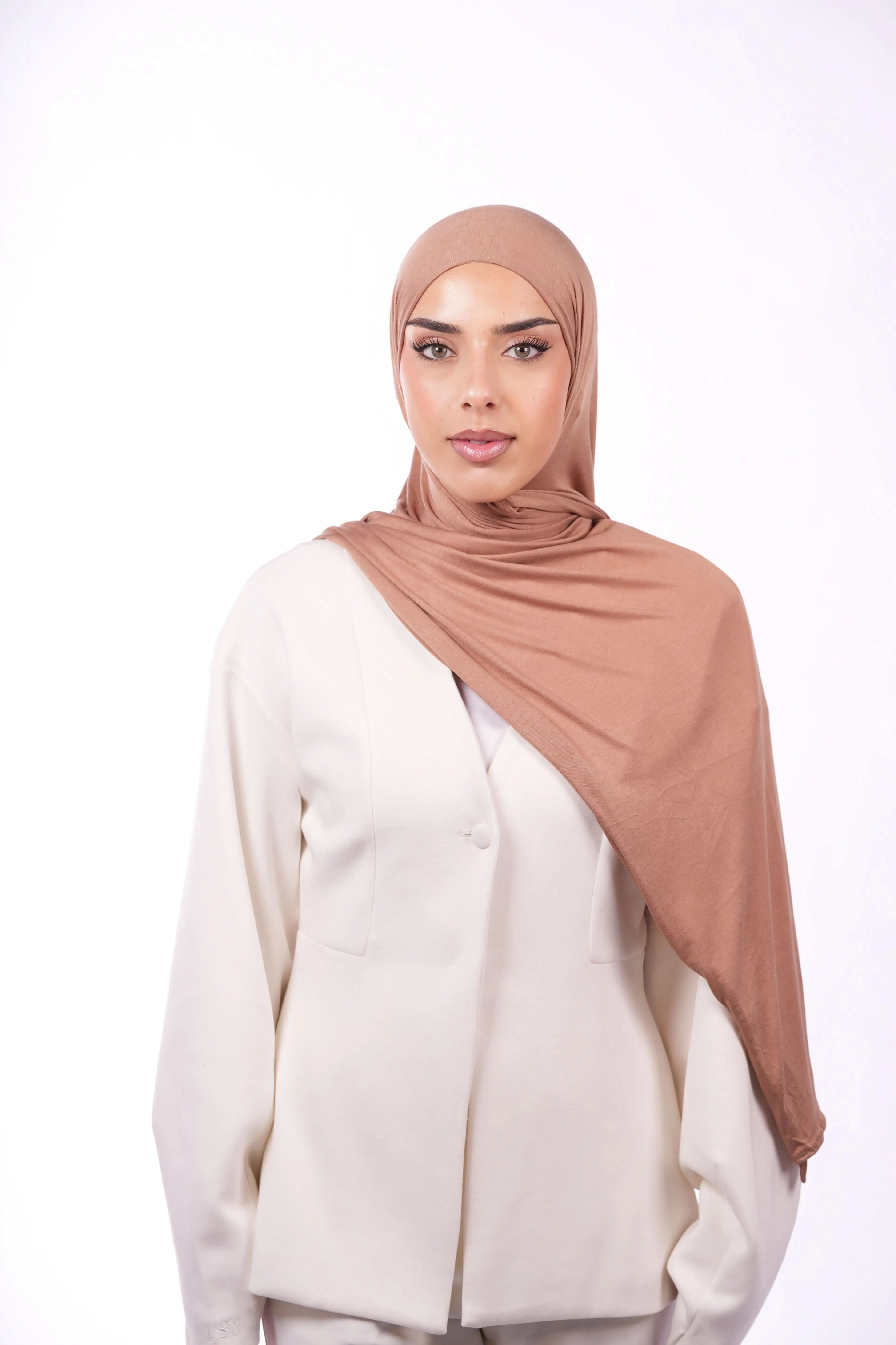 Bamboo jersey - terracota - Losyana.Shop