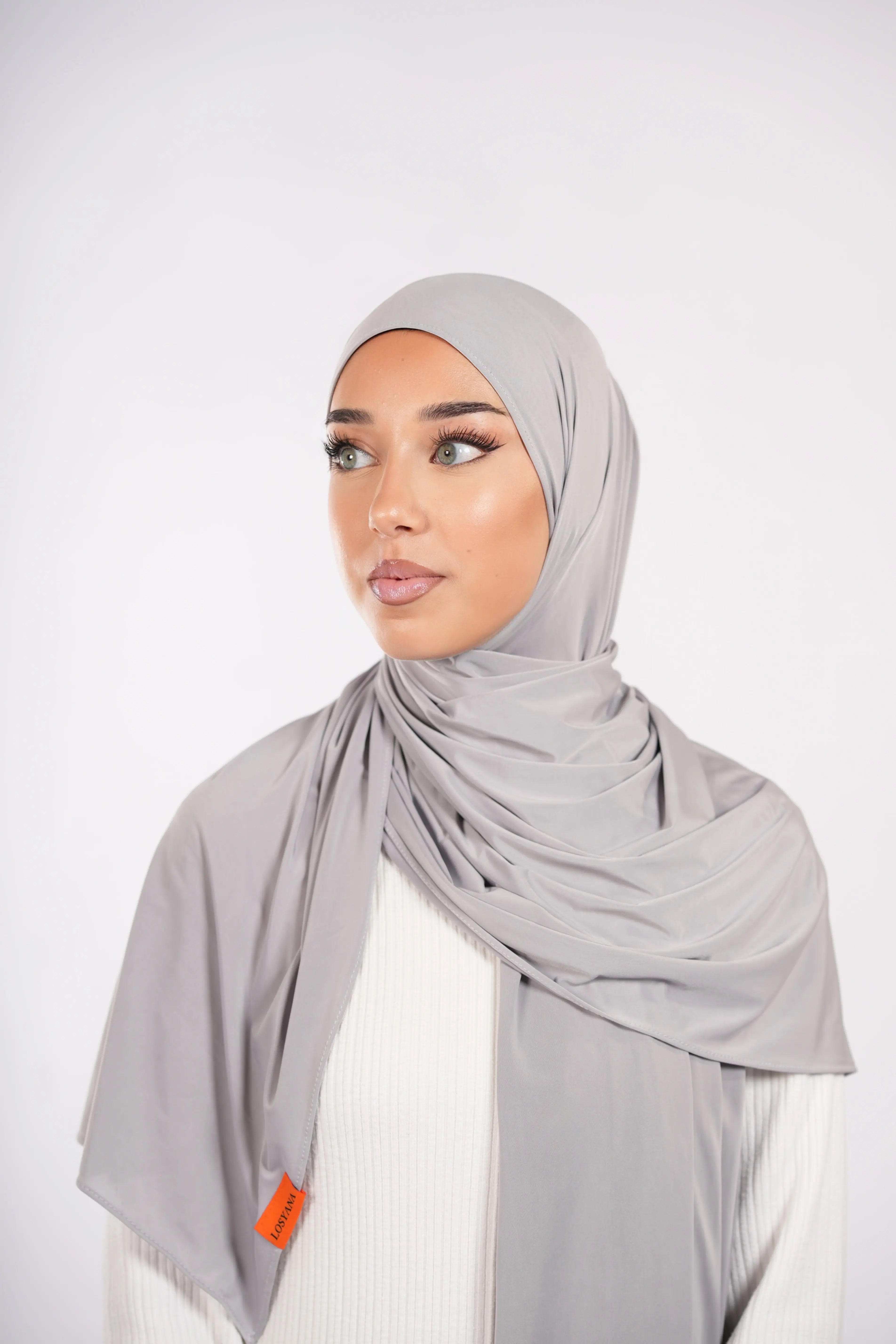 Liquid Jersey - Light grey Losyana.Shop