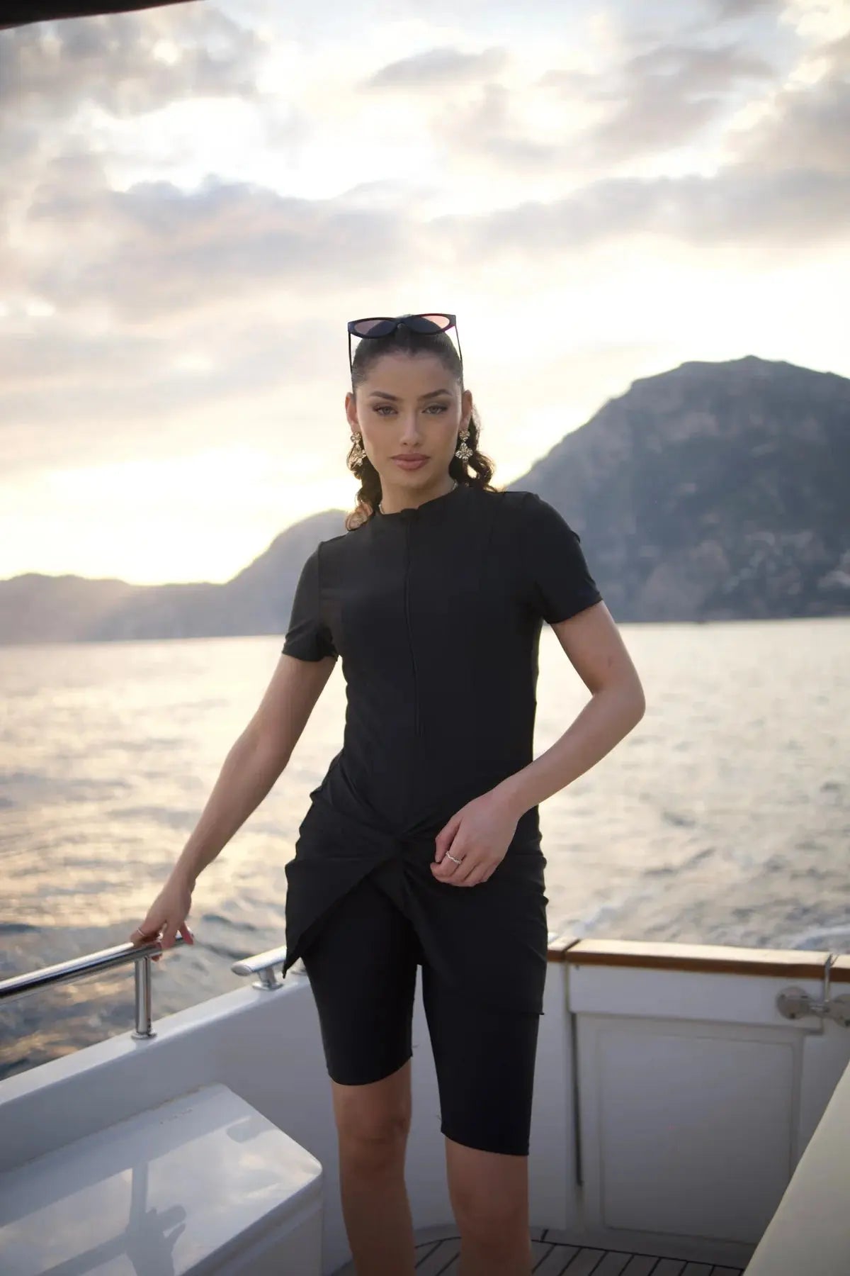 LUNA MARINA SET - BLACK Losyana.nl