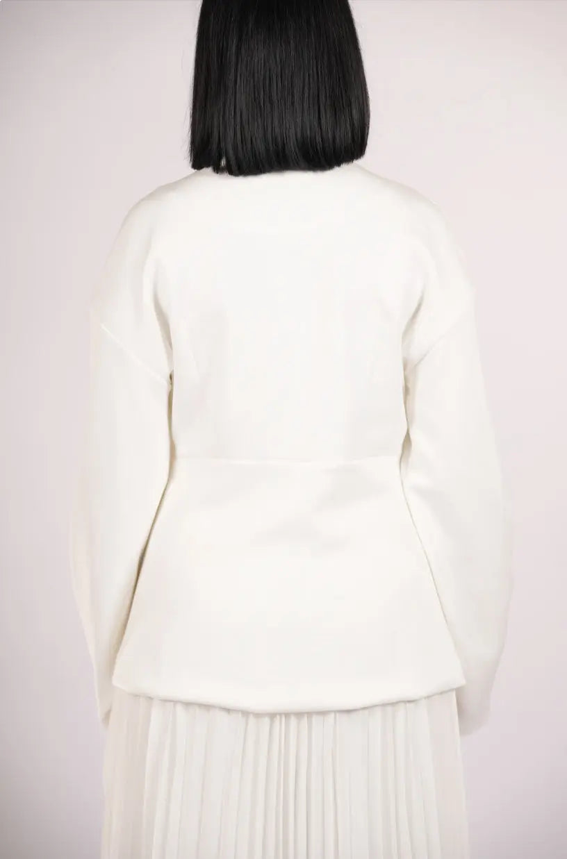 opera blazer - white Losyana.Shop