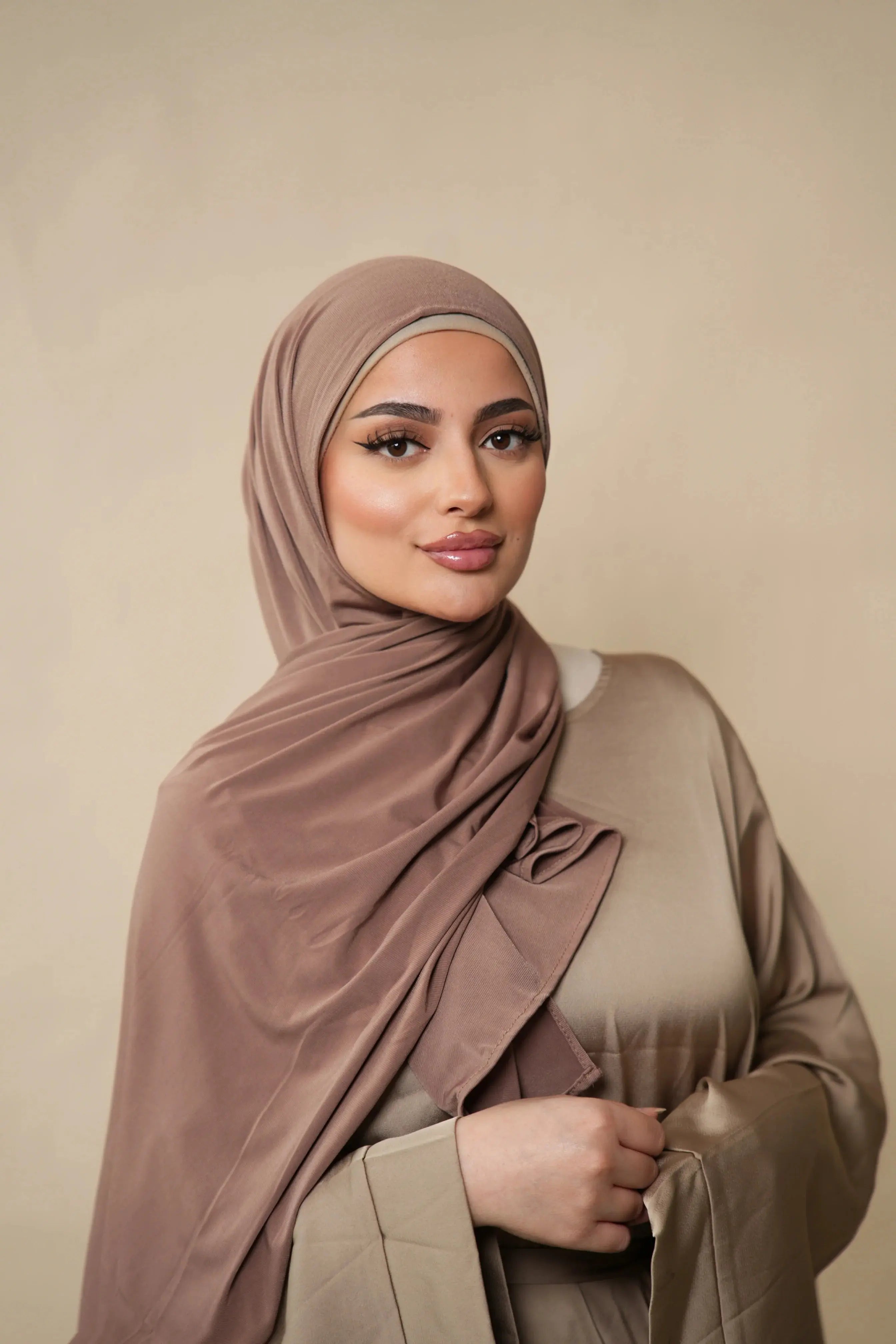 Premium Jersey to go - nude brown Losyana