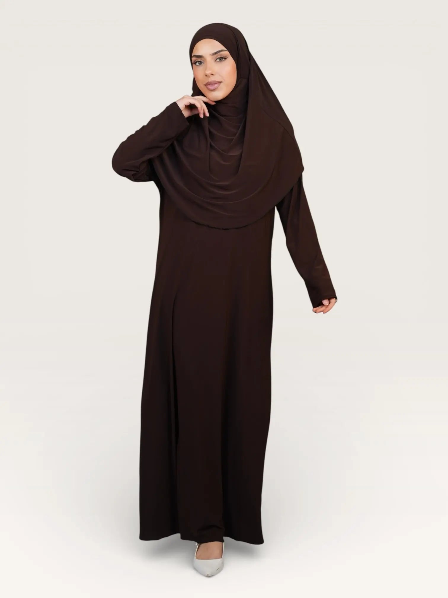 prayer dress premium jersey - espresso