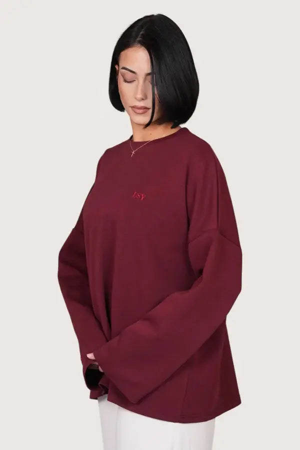 LSY longsleeve - bordeaux