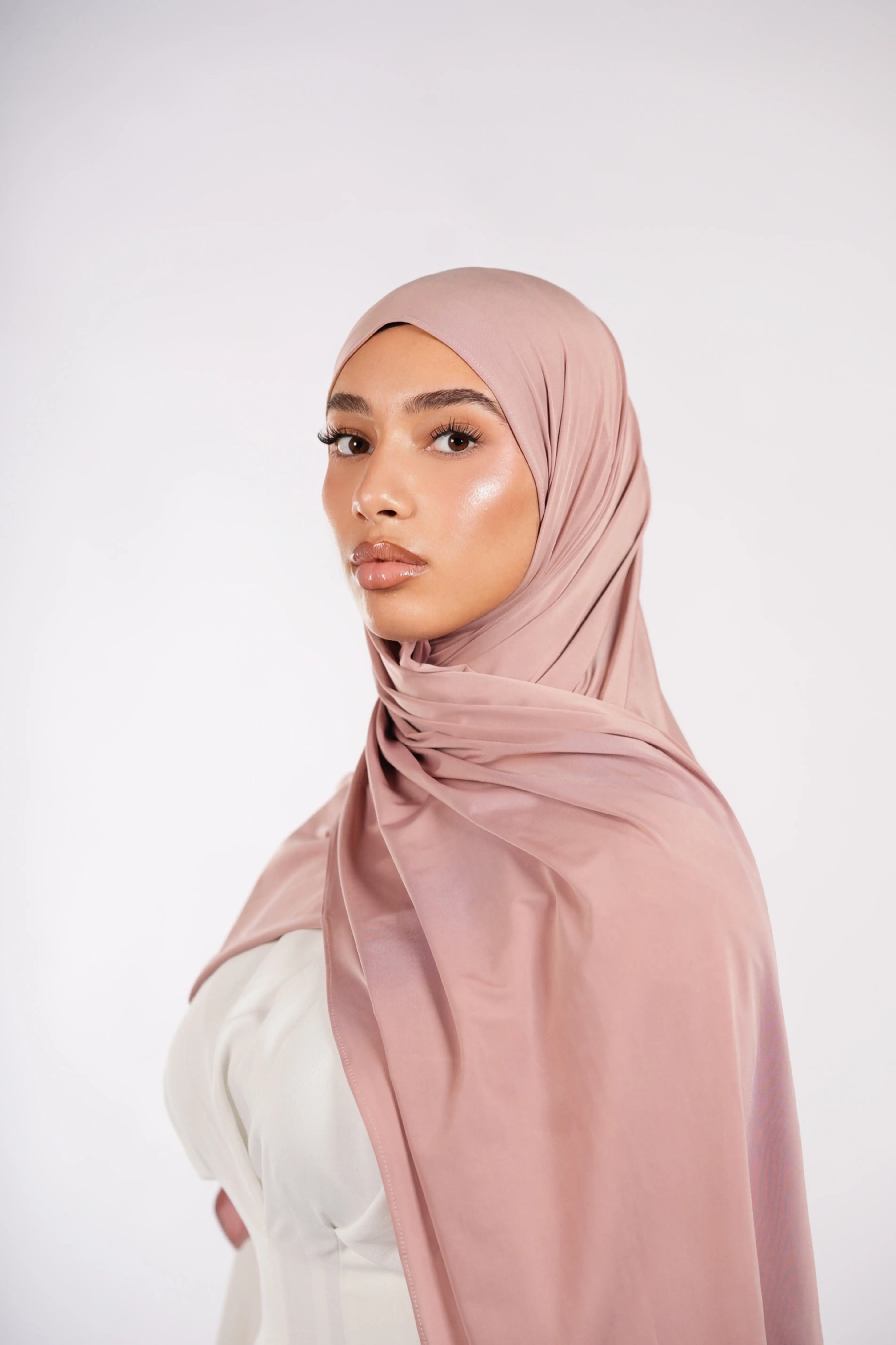 Liquid Jersey - Almond Losyana.Shop