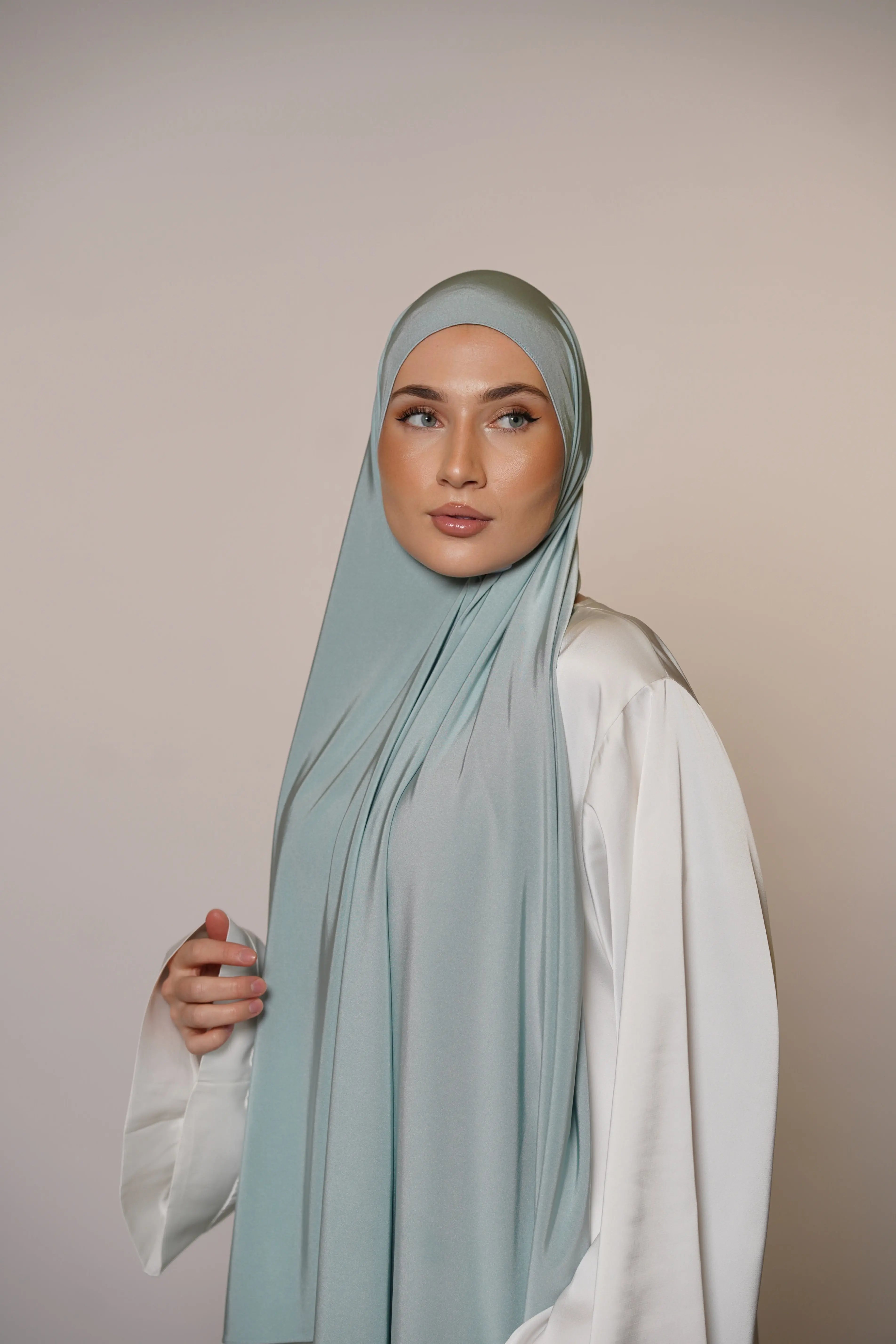 Satin Premium Jersey - mint Losyana.Shop
