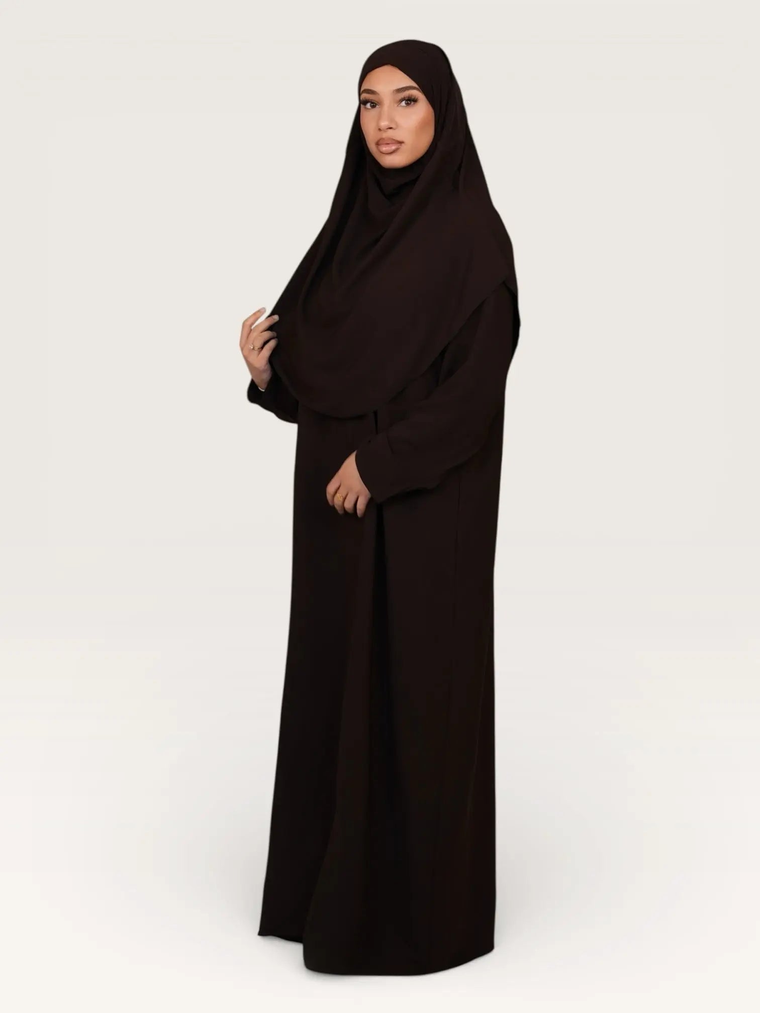 prayer dress medina - espresso