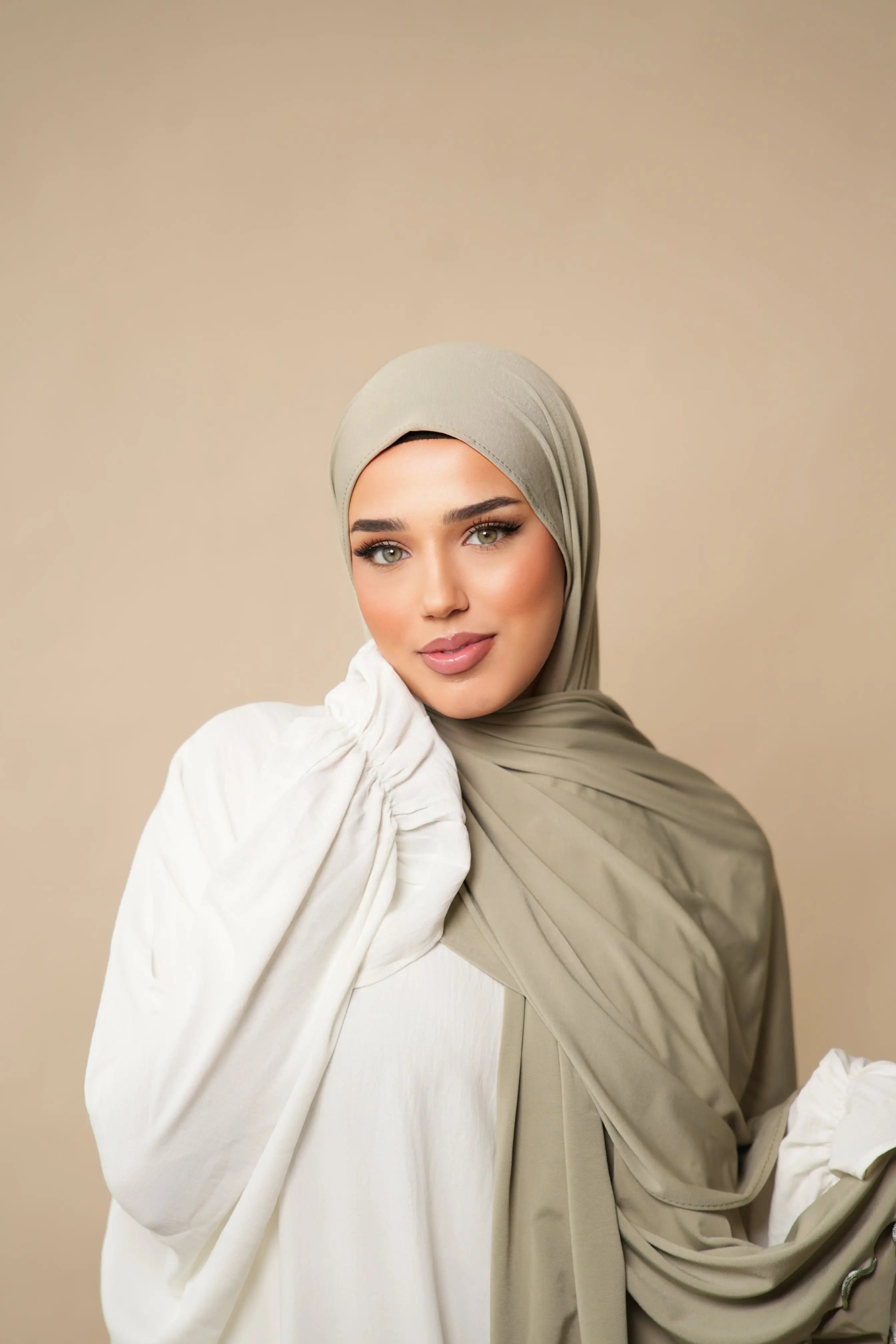 Premium jersey line - pistachio Losyana.Shop