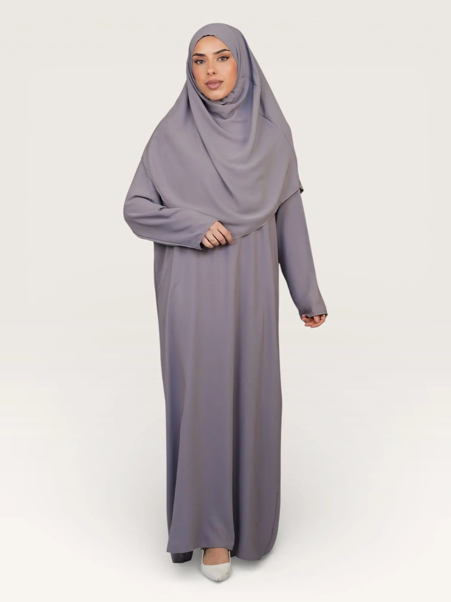 prayer dress medina - grey
