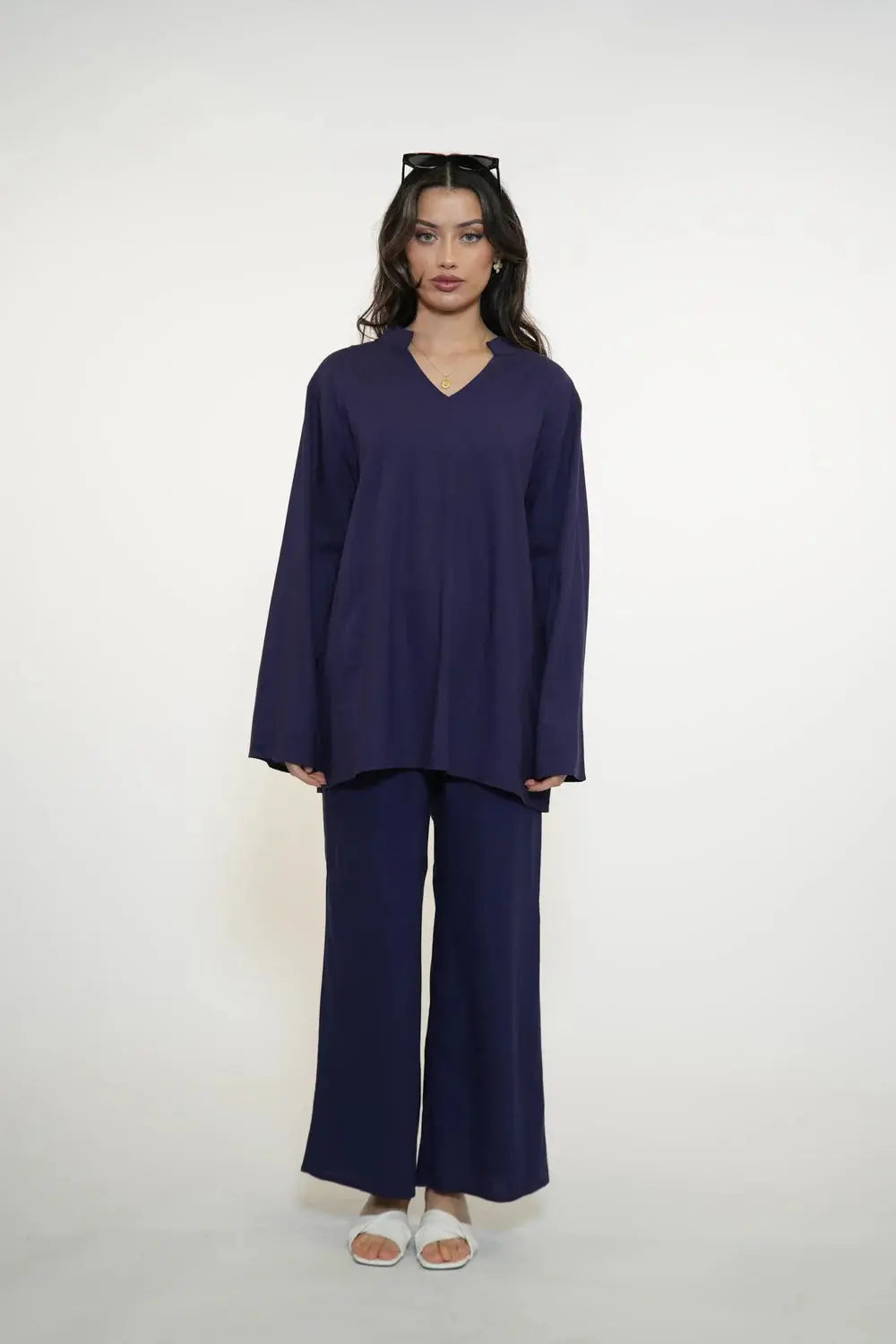 SICILIAN BREEZE SET - NAVY Losyana.nl