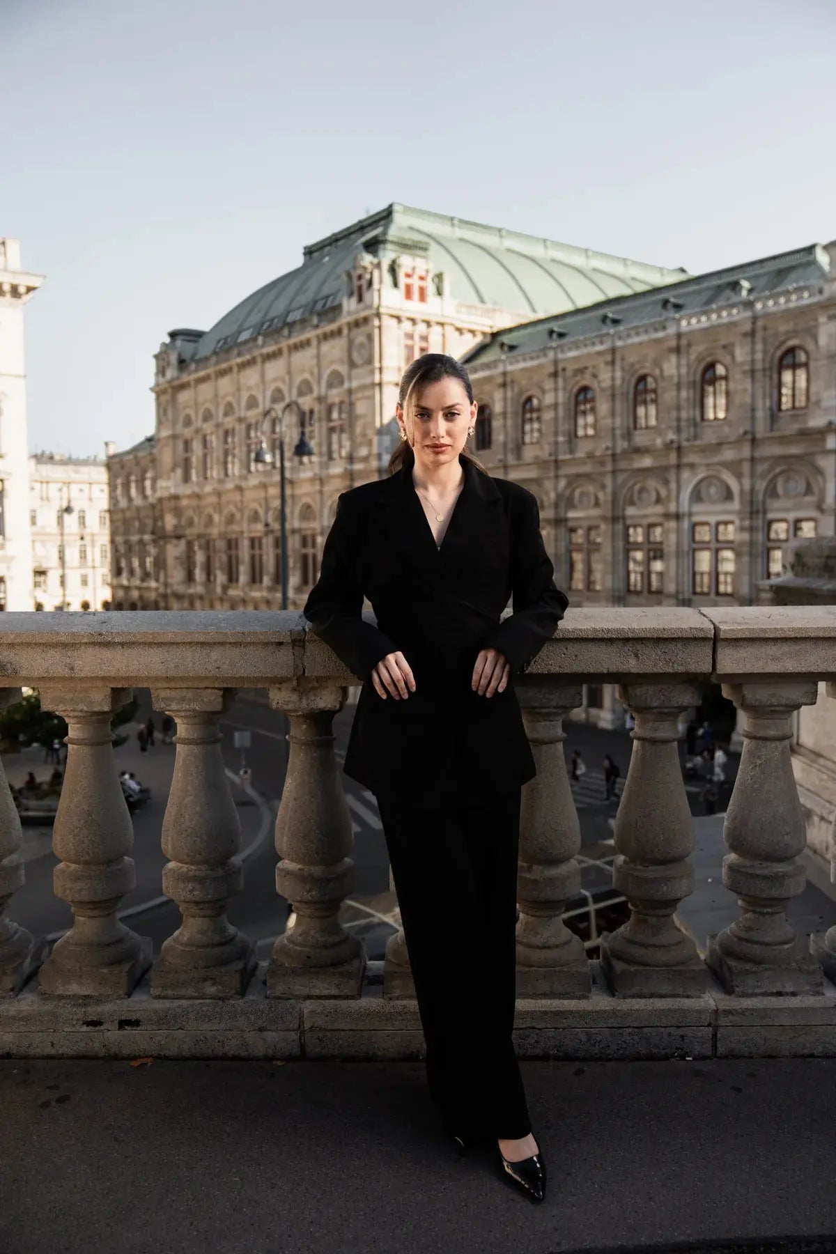 the noble pants - black Losyana.Shop