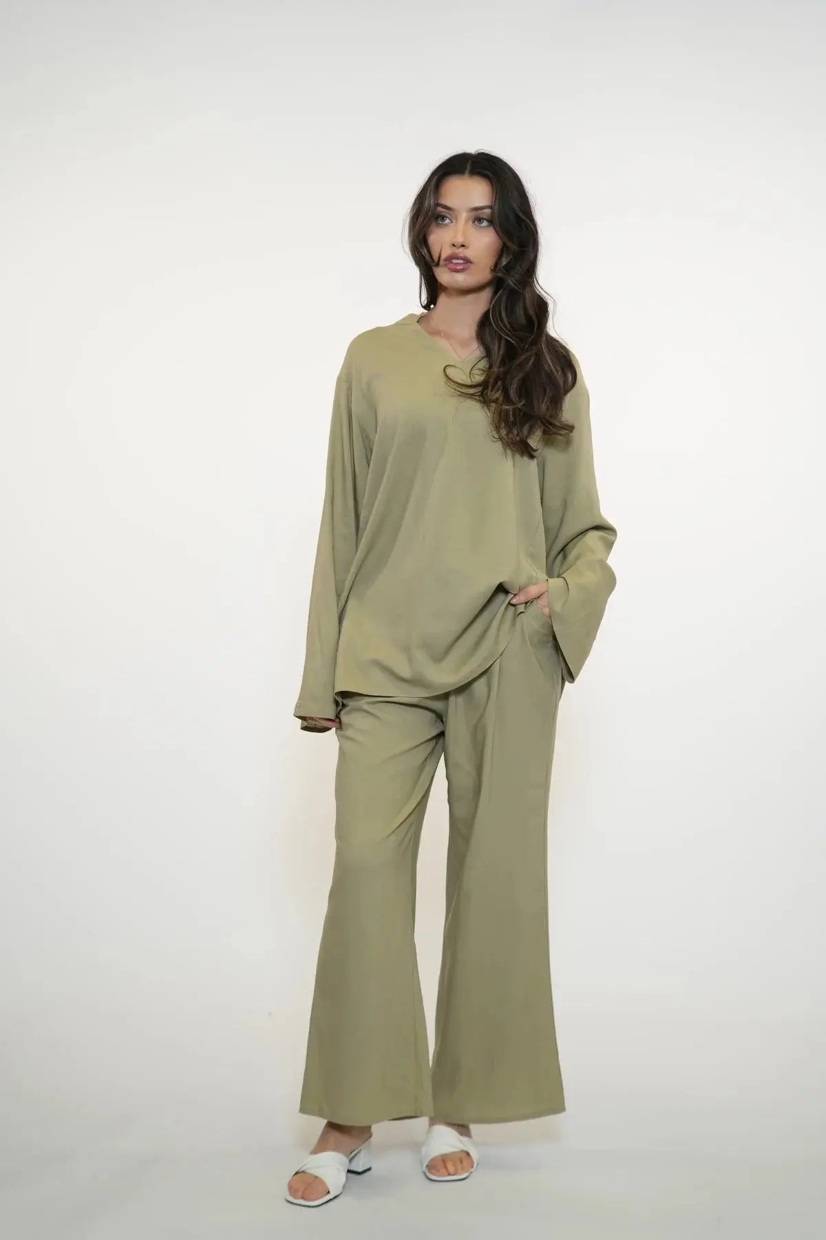 SICILIAN BREEZE SET - PISTACHIO Losyana.nl