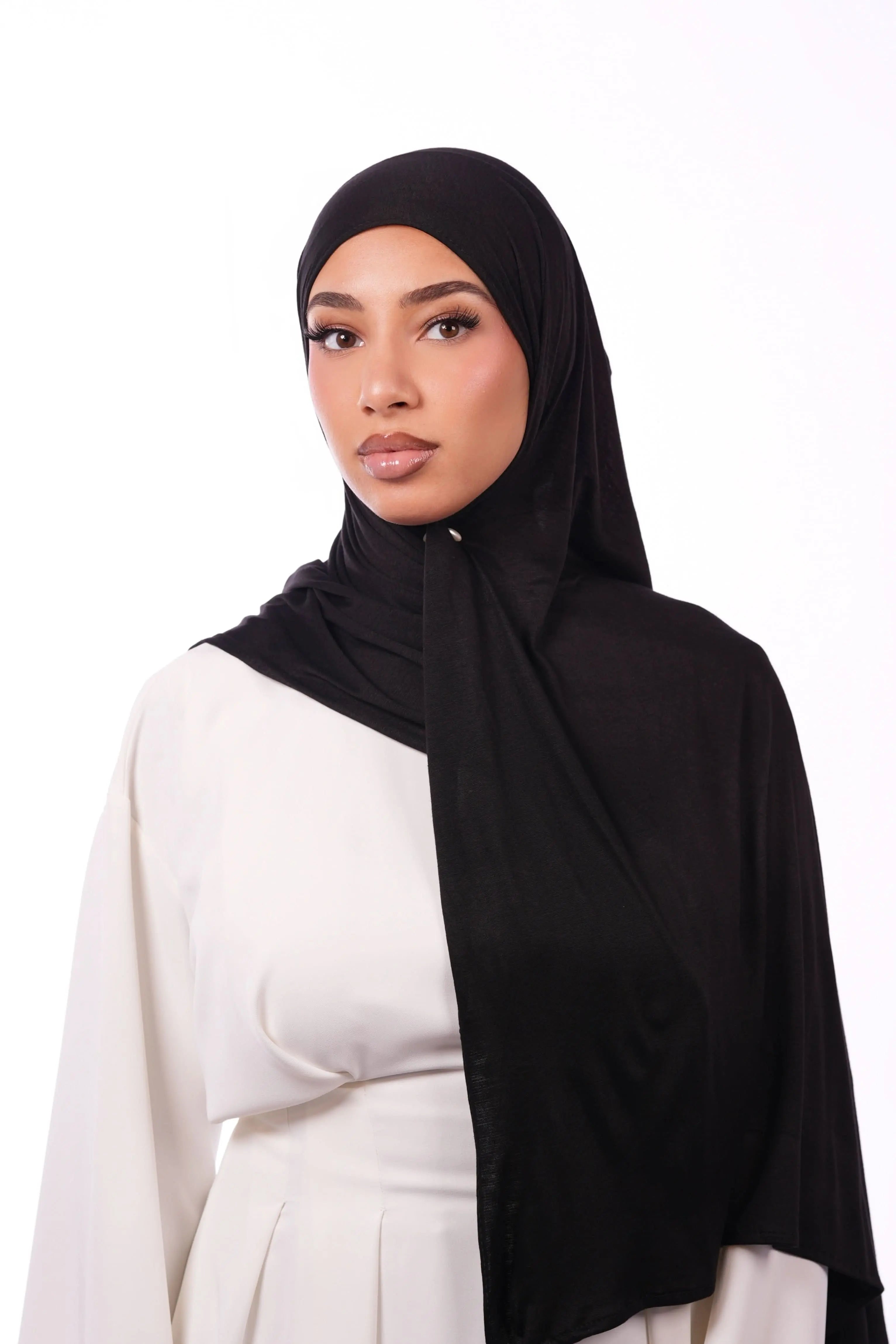 Bamboo Jersey - black - Losyana.Shop
