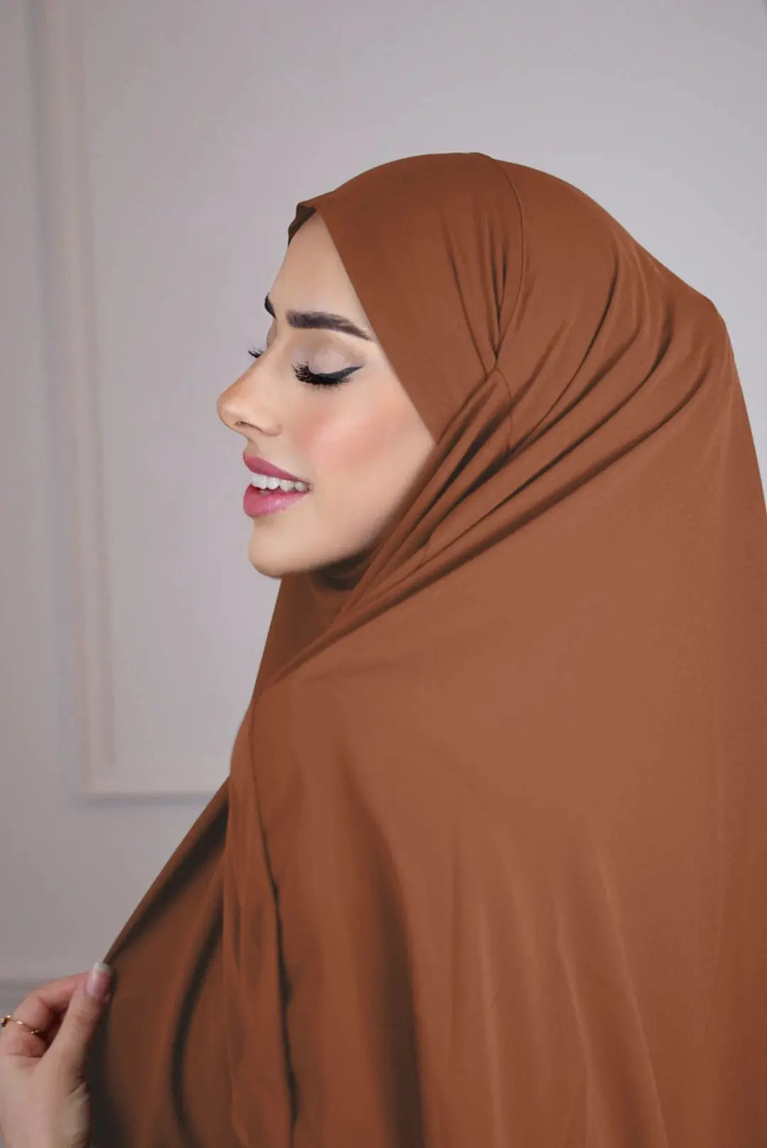 Khimar Medina Silk - Copper Losyana.Shop