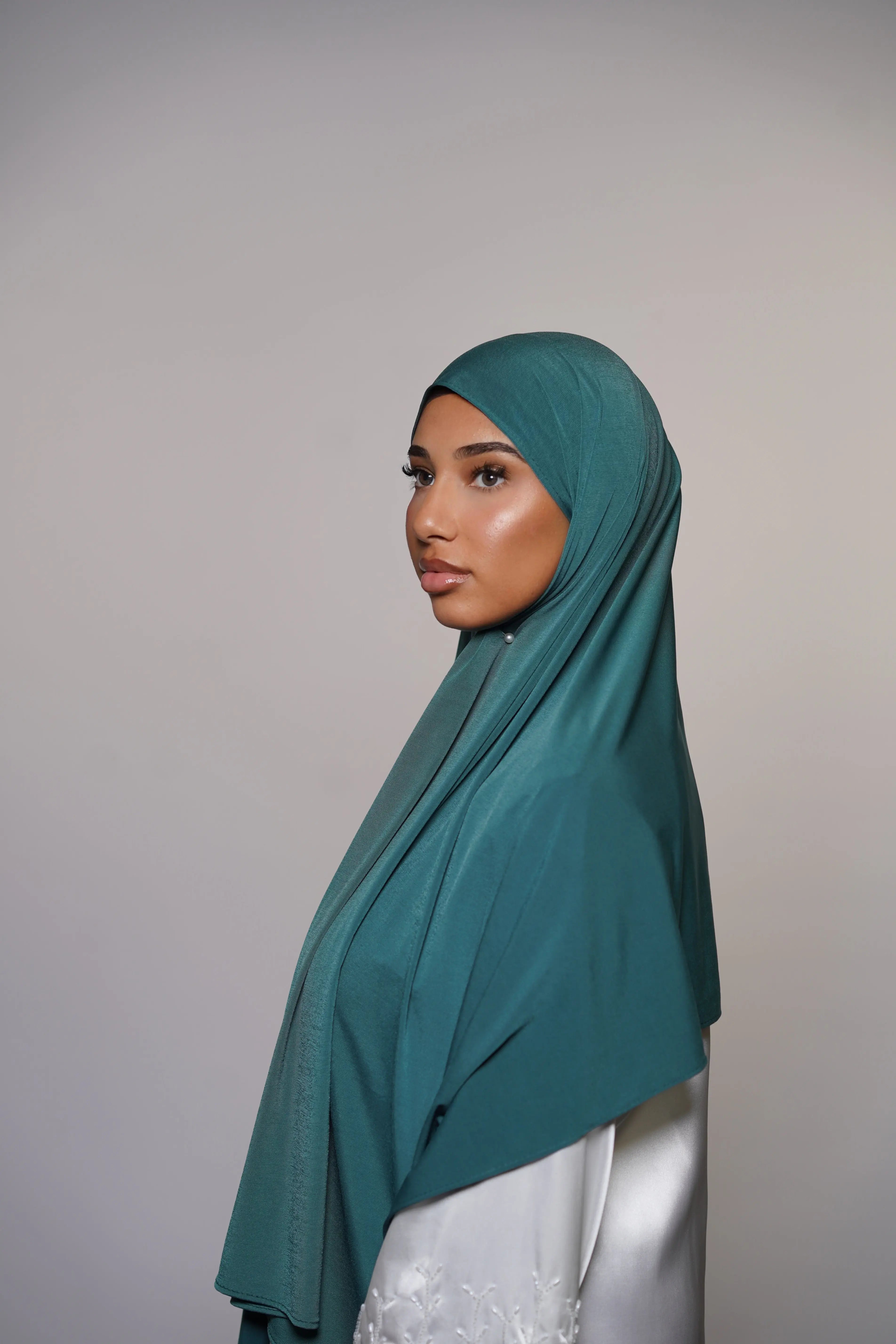 Satin Premium Jersey - royal green Losyana.Shop