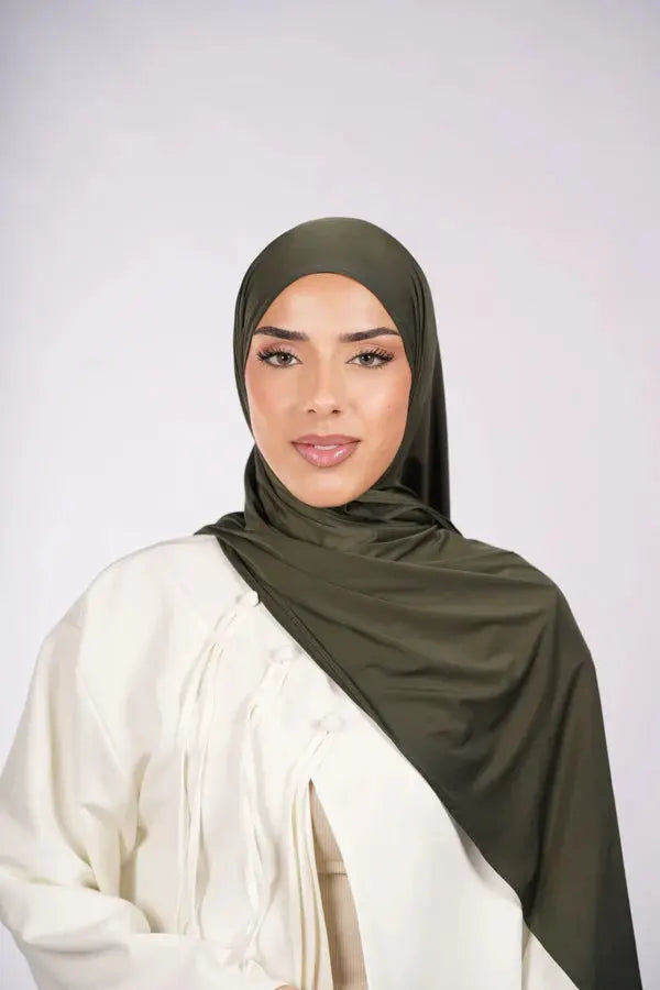 Liquid Jersey - Army Green Losyana.Shop