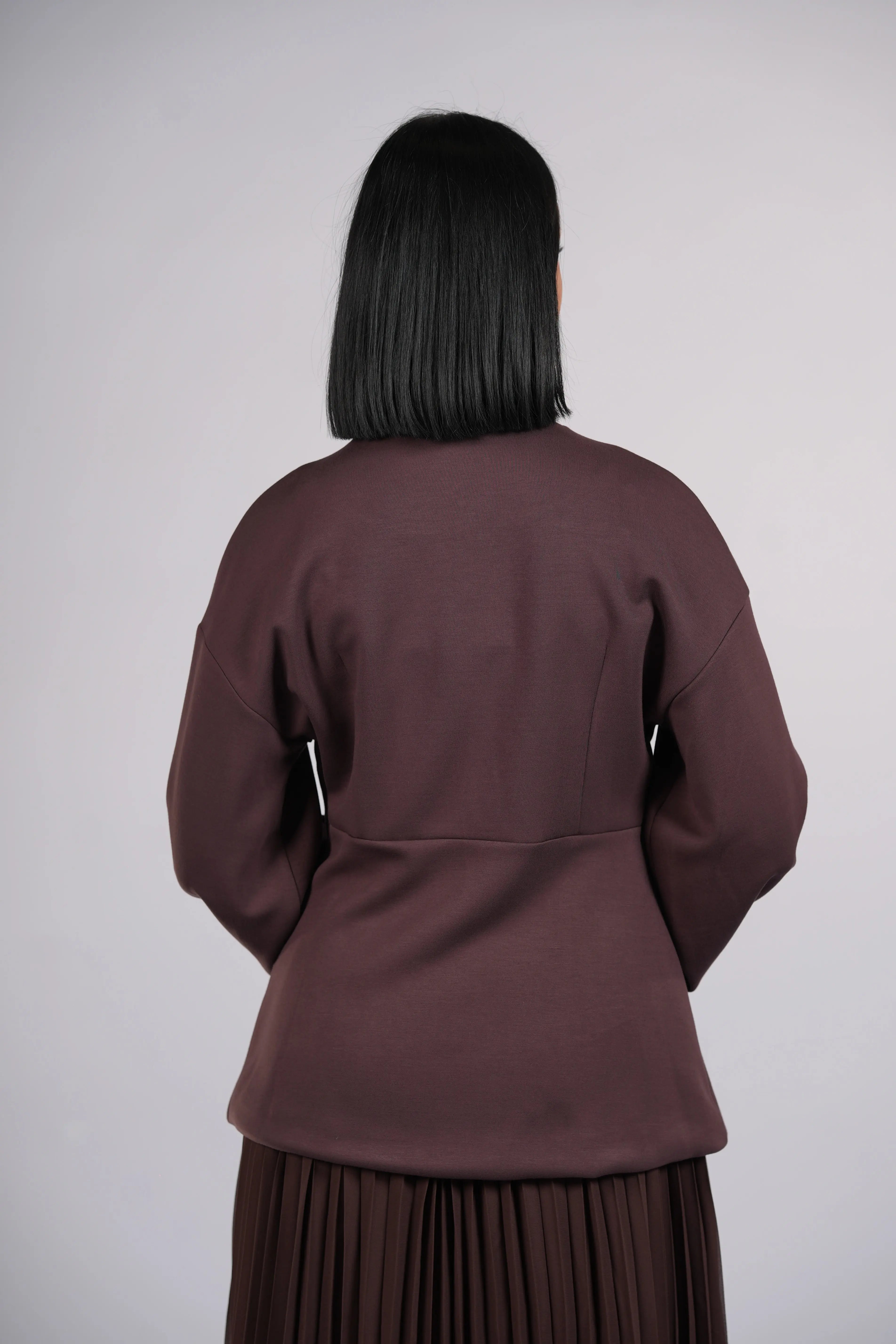 opera blazer - espresso Losyana.Shop