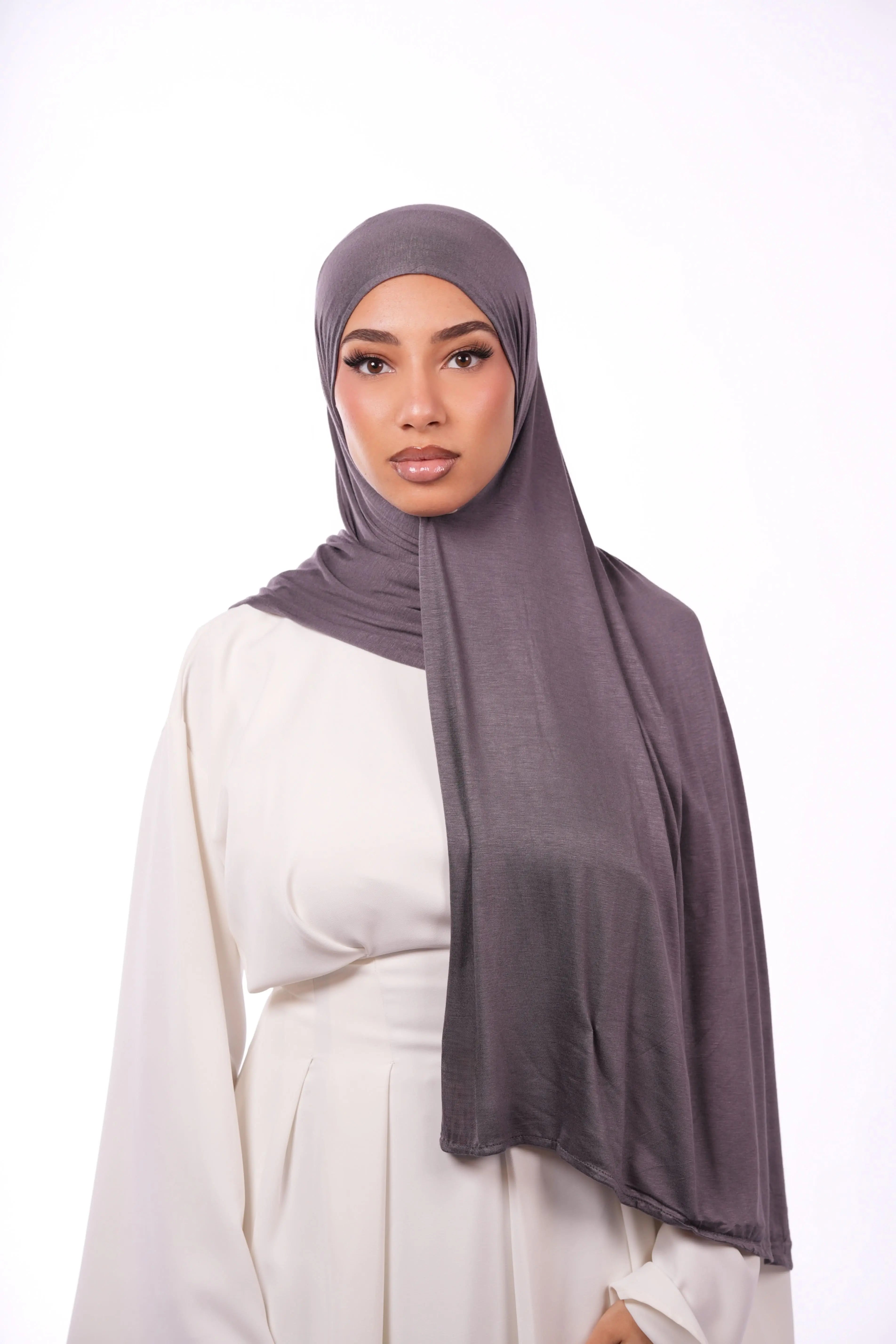 Bamboo Jersey - dark grey - Losyana.Shop