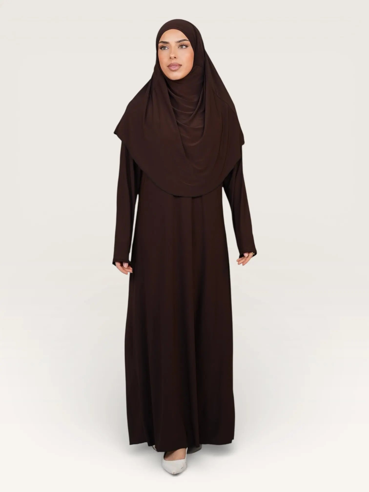 prayer dress premium jersey - espresso