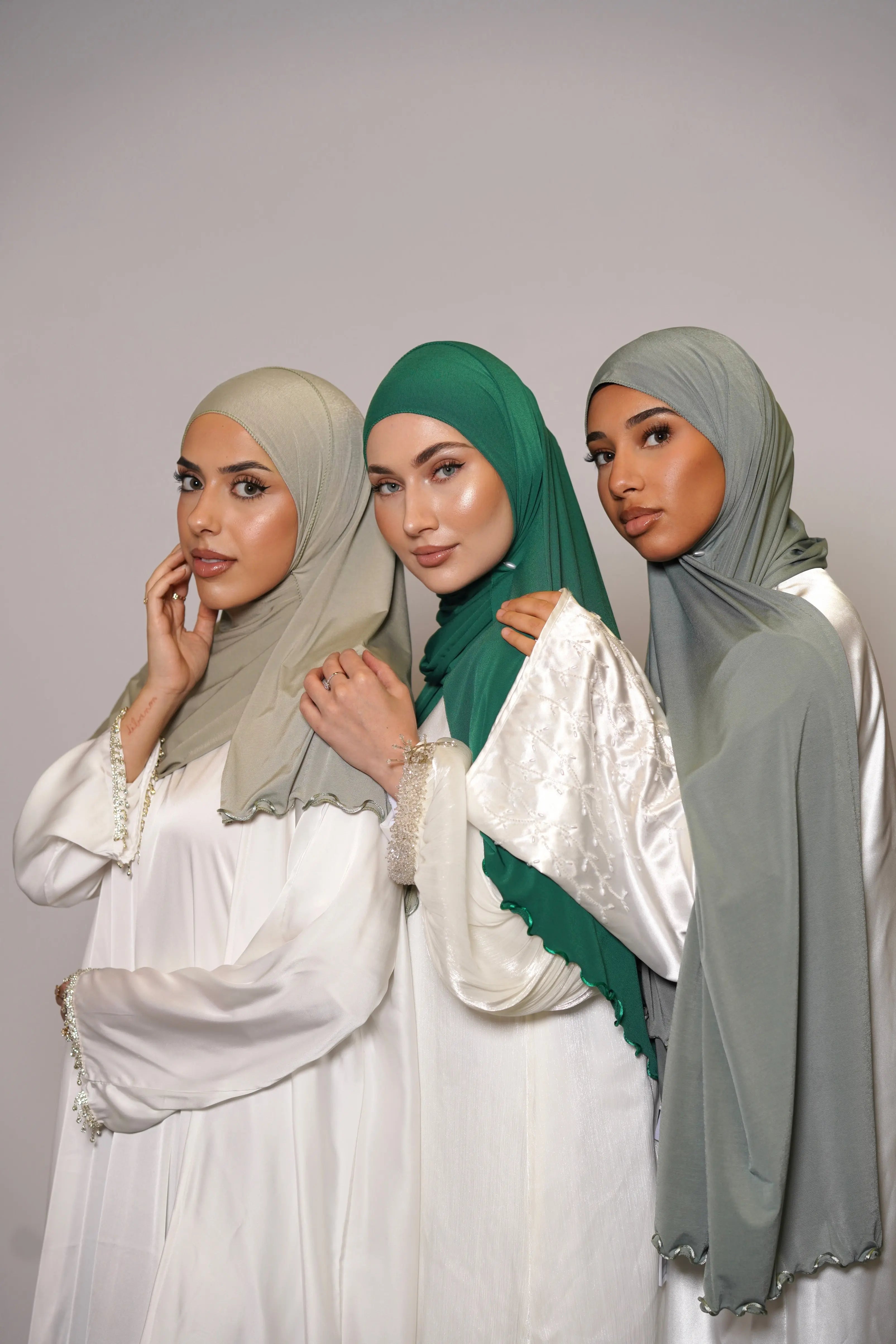 Premium jersey line - pistachio Losyana.Shop