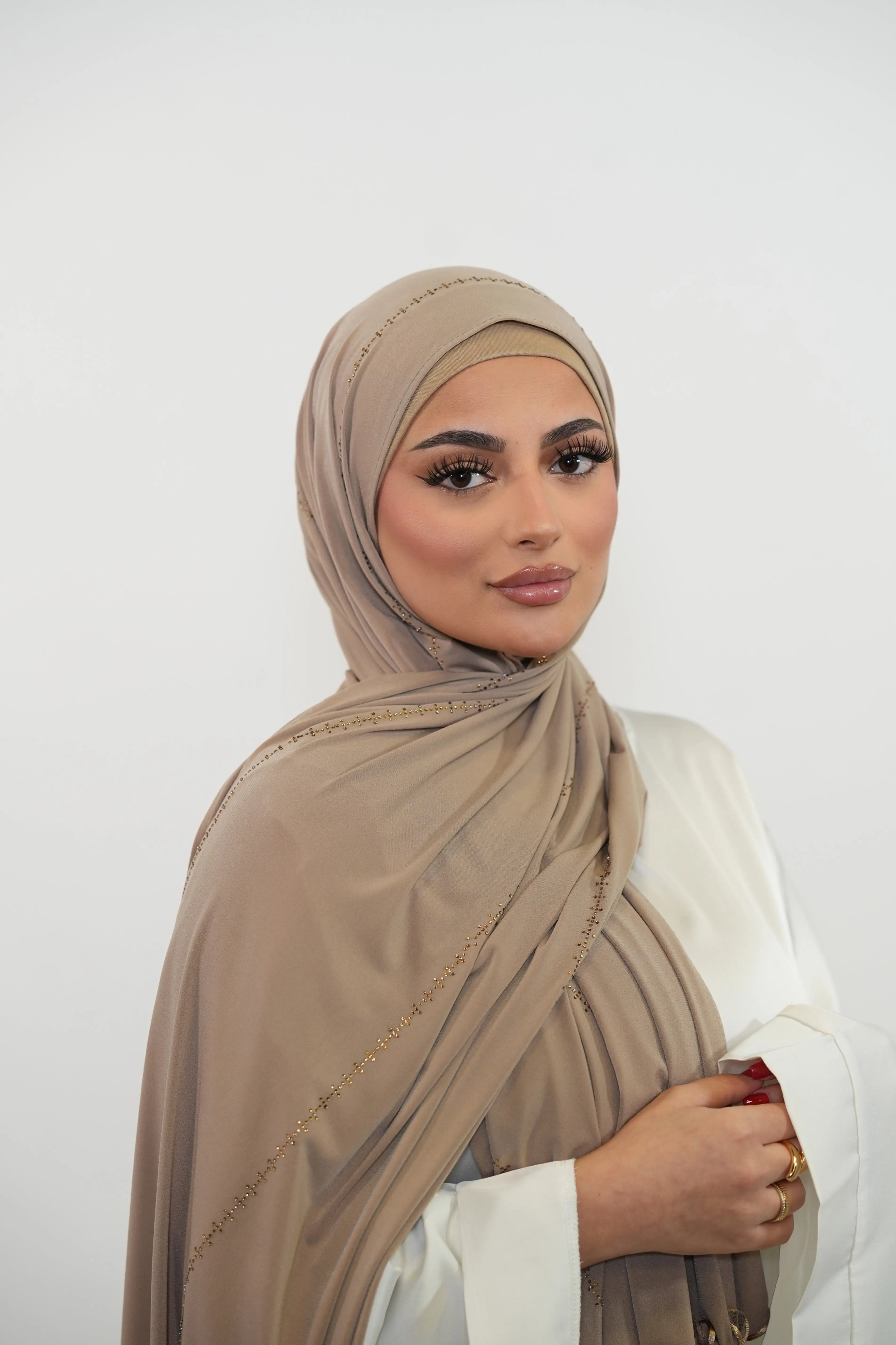 Diamond Premium Jersey 2 - dark beige Losyana