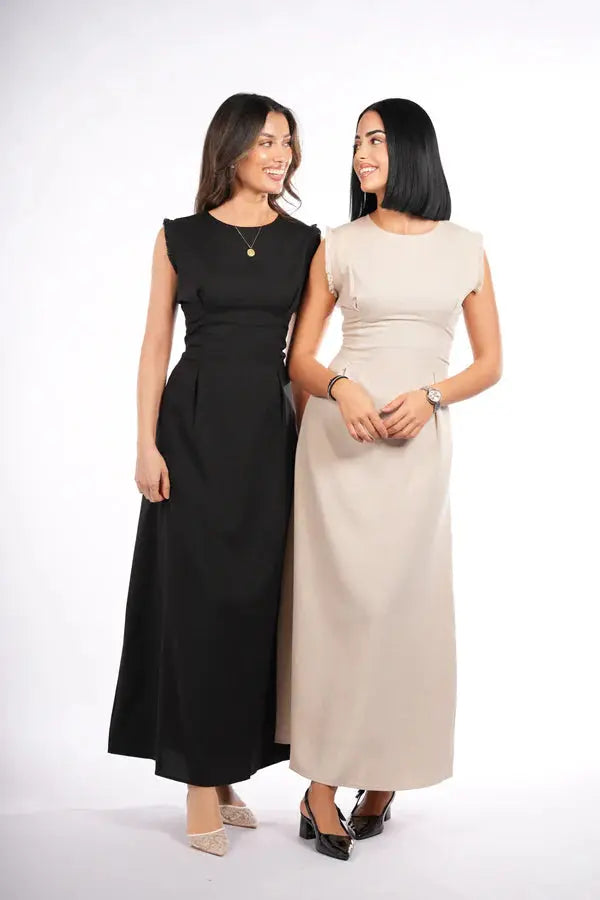 vienna corset & kimono - black Losyana.Shop