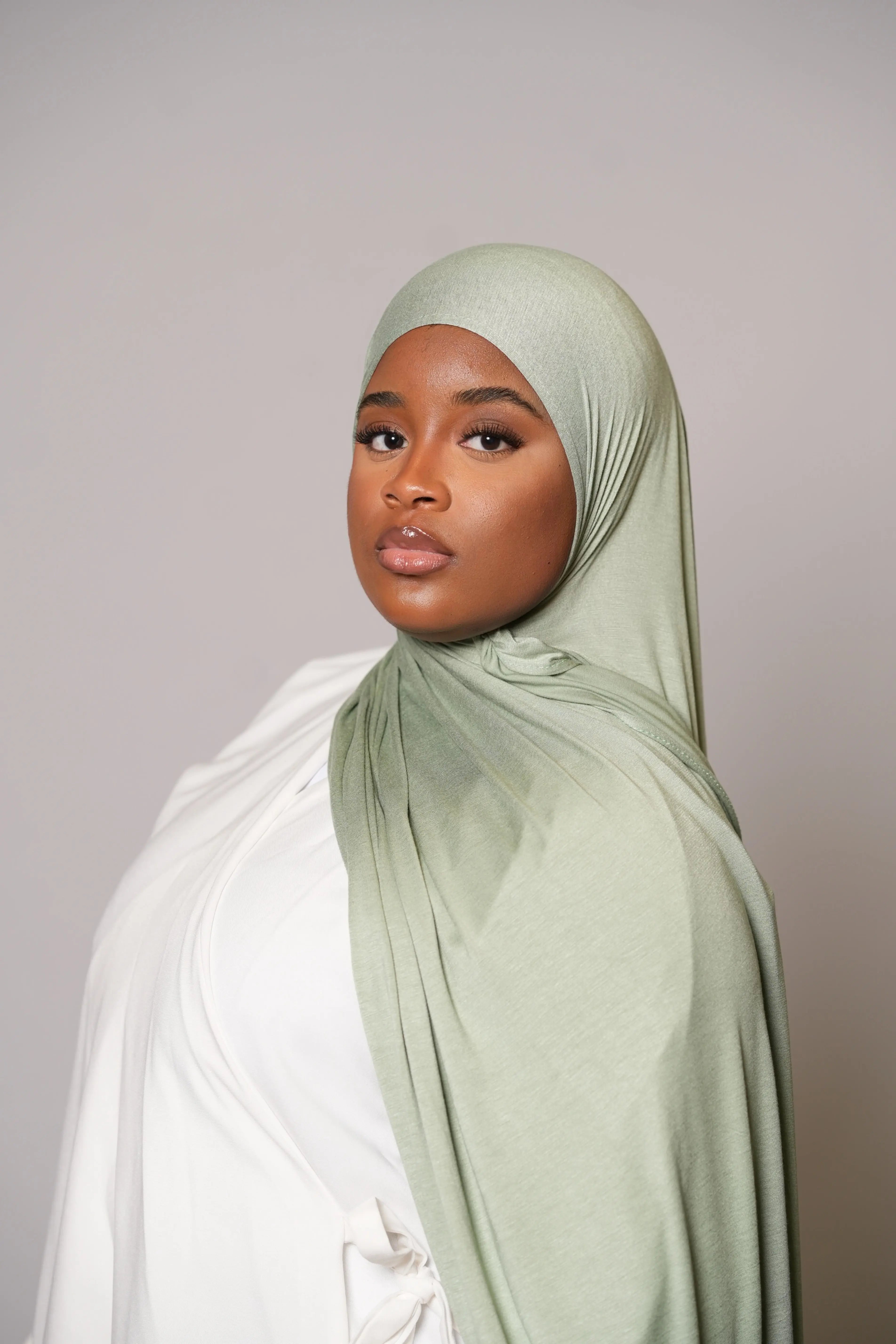 Premium Bamboo Jersey - soft peppermint Losyana.Shop