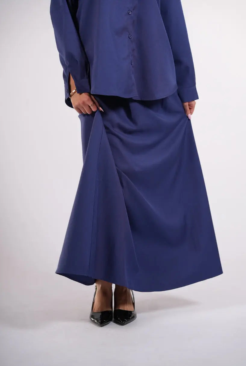 timeless skirt - navy Losyana.Shop