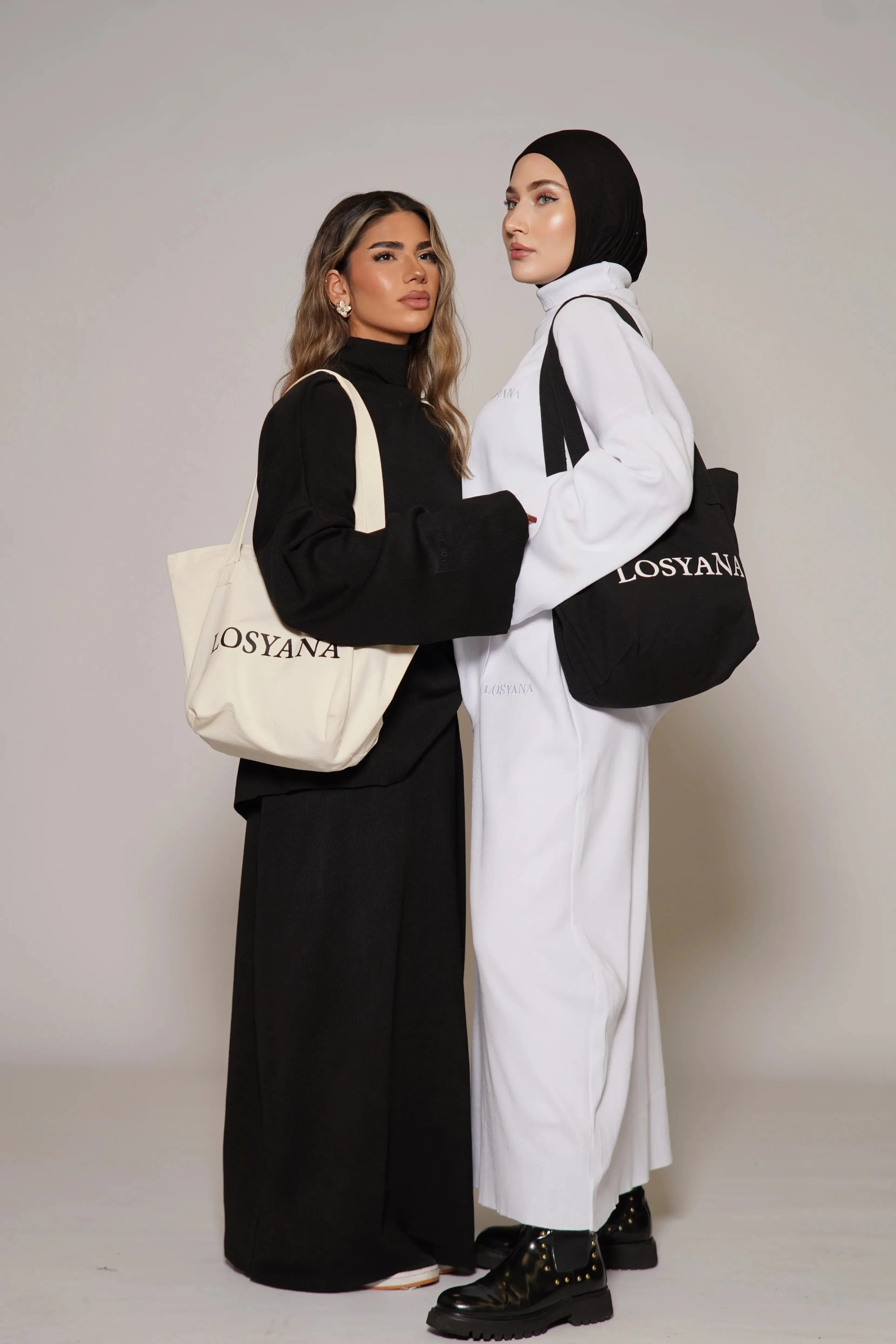 Luxury Cotton Set - Black Losyana