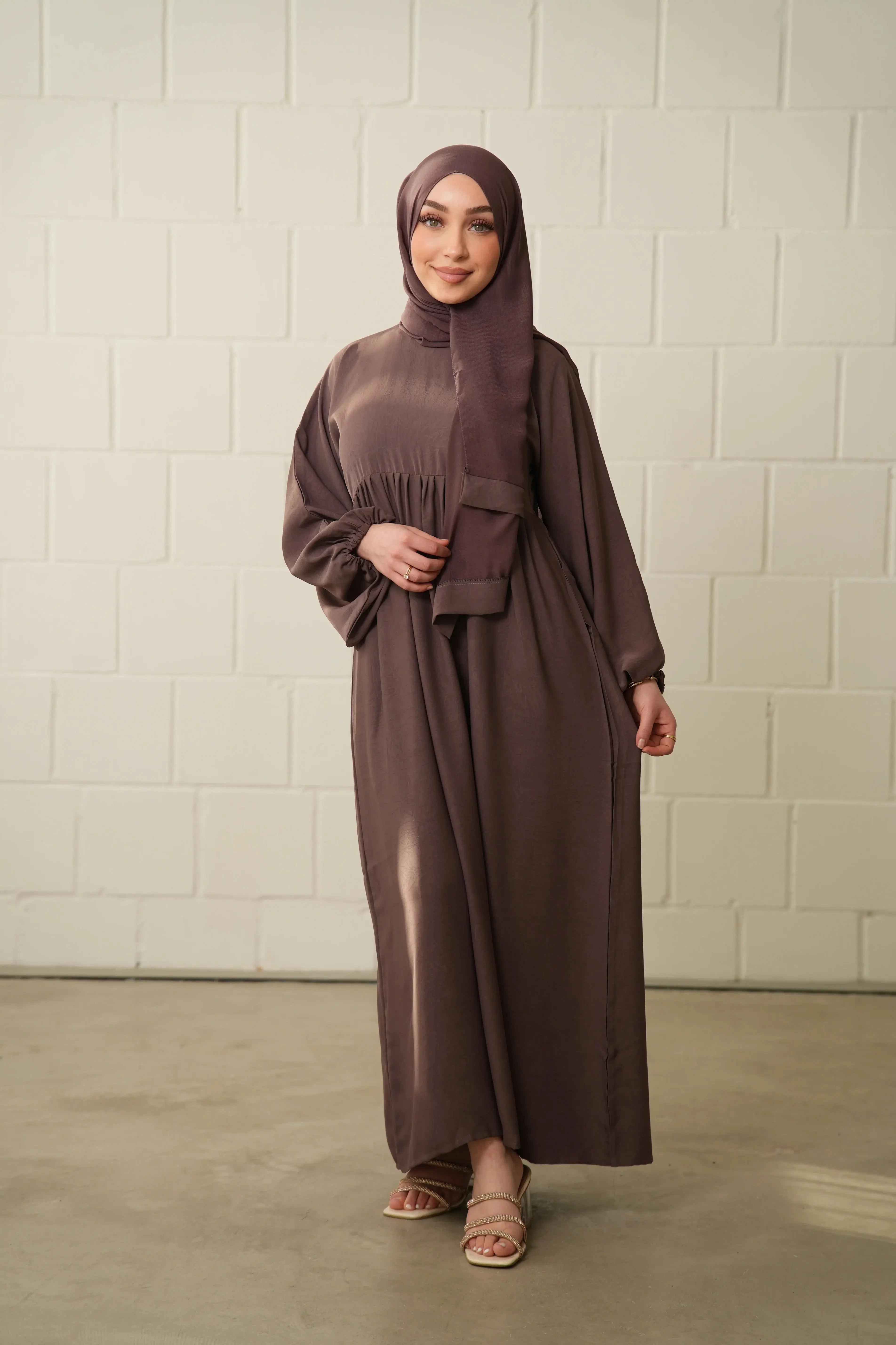 Balloon Abaya - Velvet Losyana.Shop