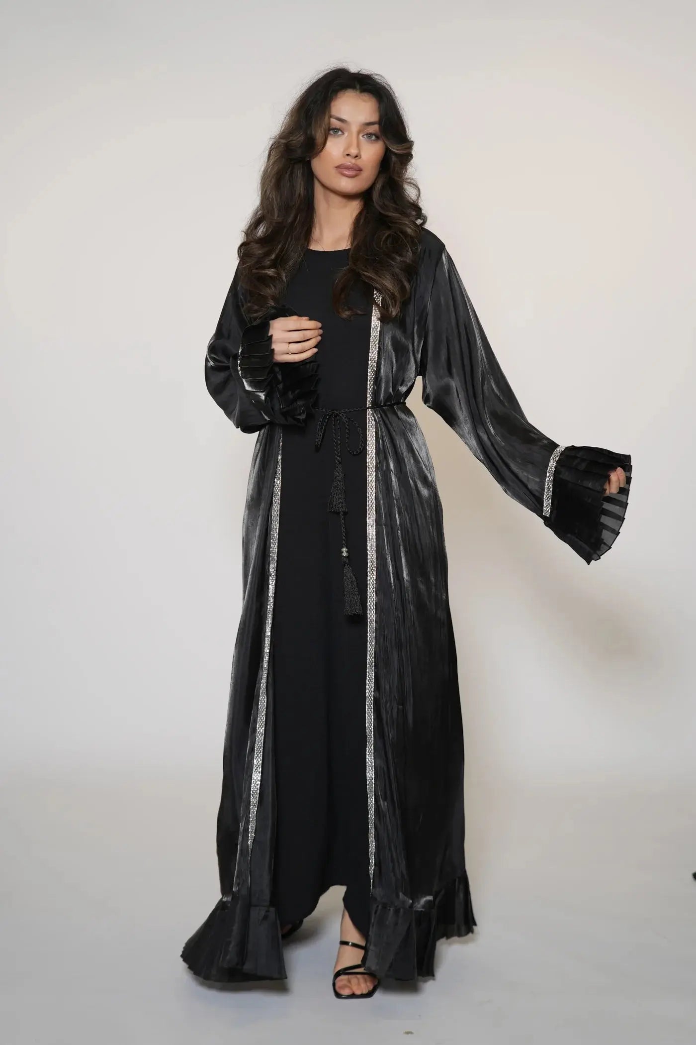 Emirate abaya - black Losyana.Shop
