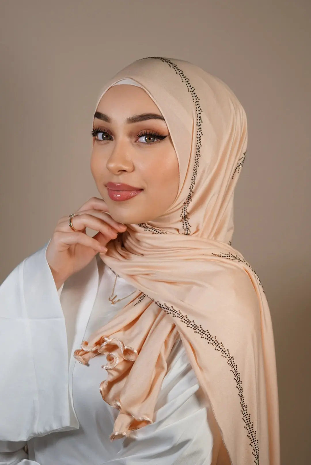 Diamond Jersey 1 - light peach Losyana.Shop