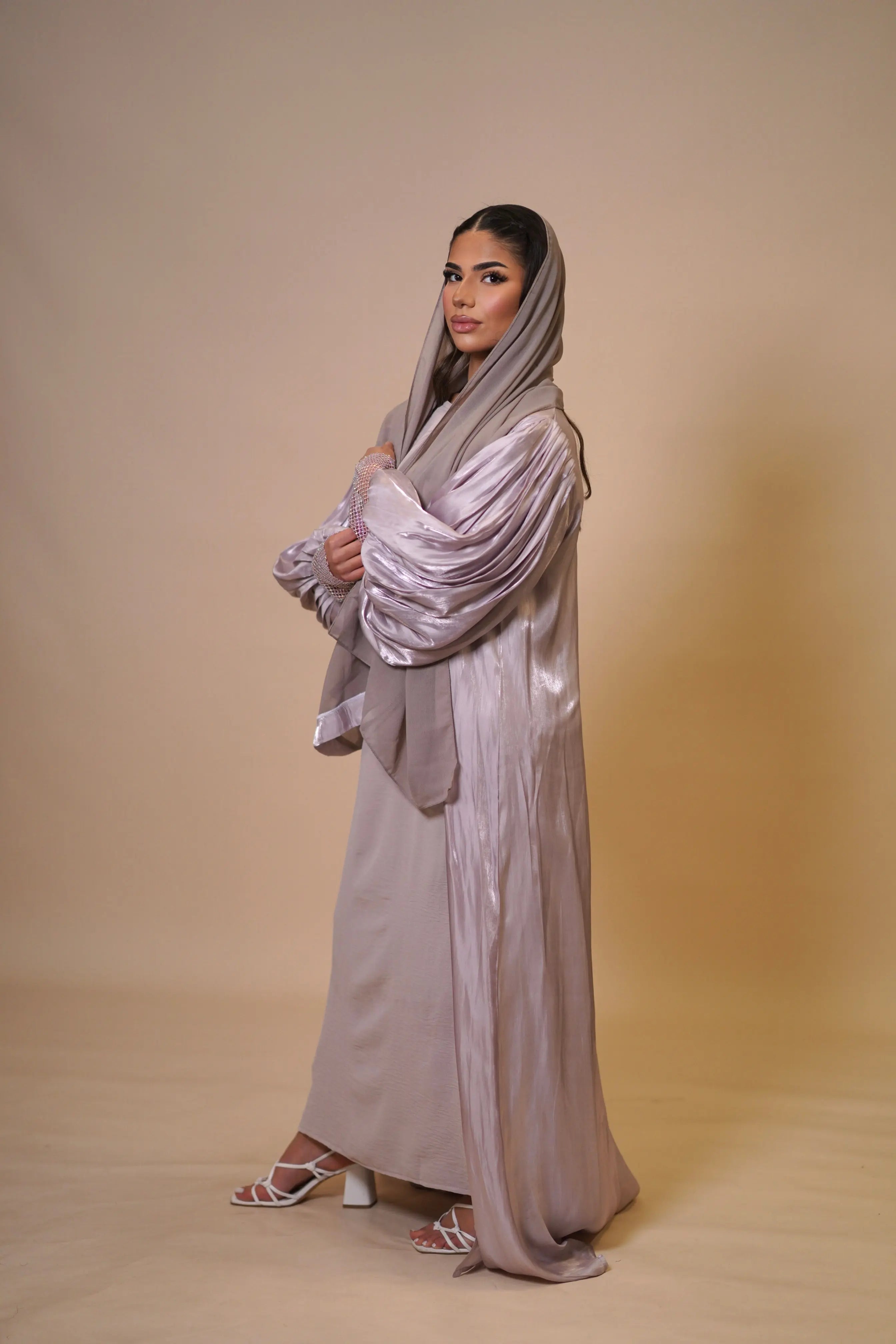 Emirate abaya - rose Losyana.Shop