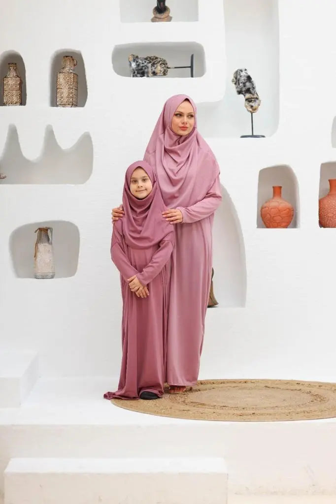 Gebedskleding Medina Silk - Rose Losyana.Shop