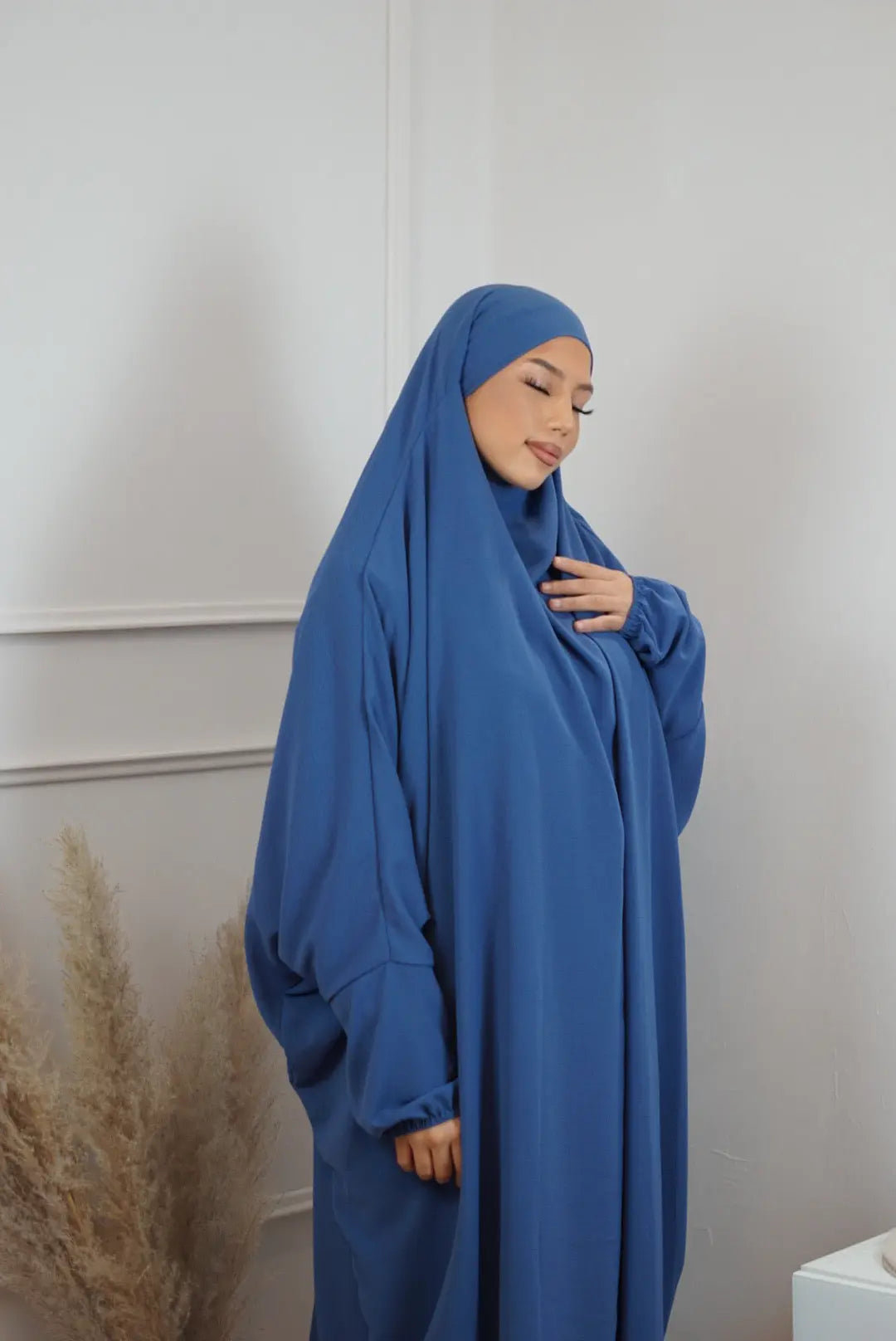 Jazz Jilbab - Blue Losyana.Shop