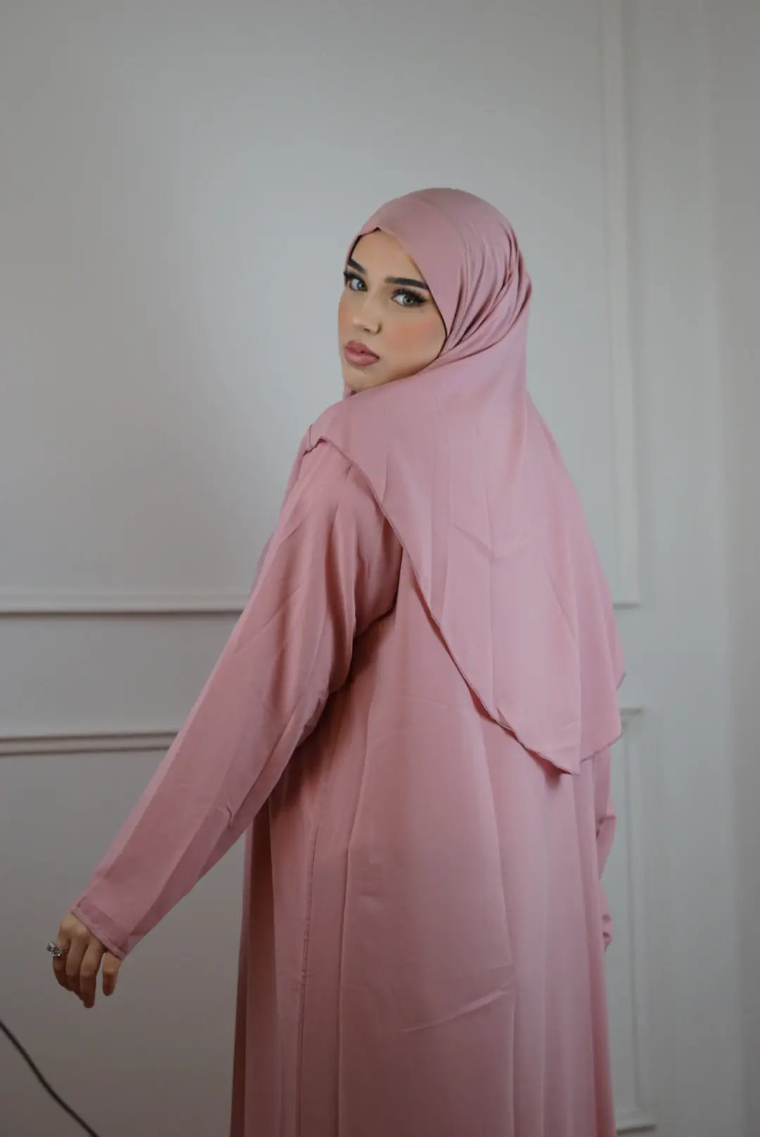 Gebedskleding Medina Silk - Rose Losyana.Shop